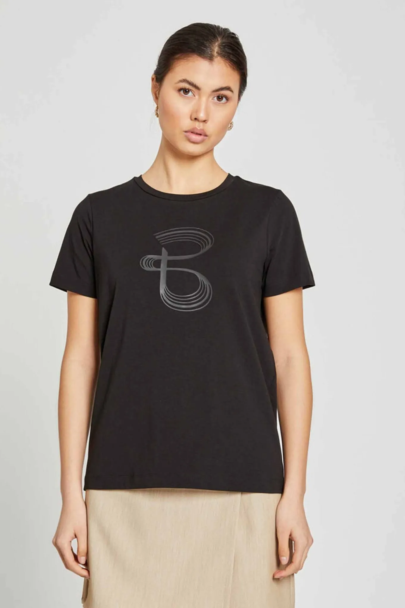 AlnusBBRuba tee Black BBW4000