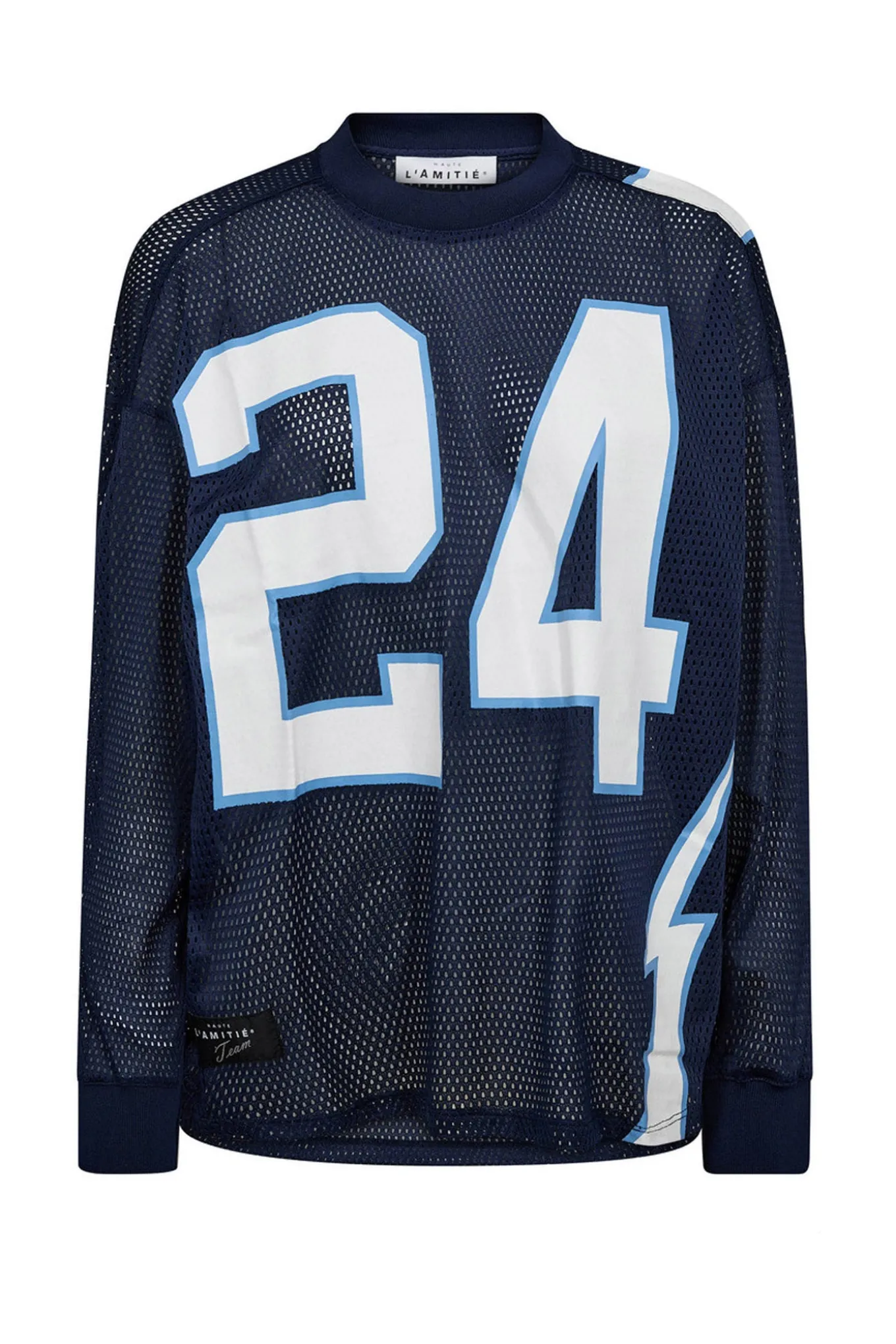 American Football LS Tee Navy HL10049