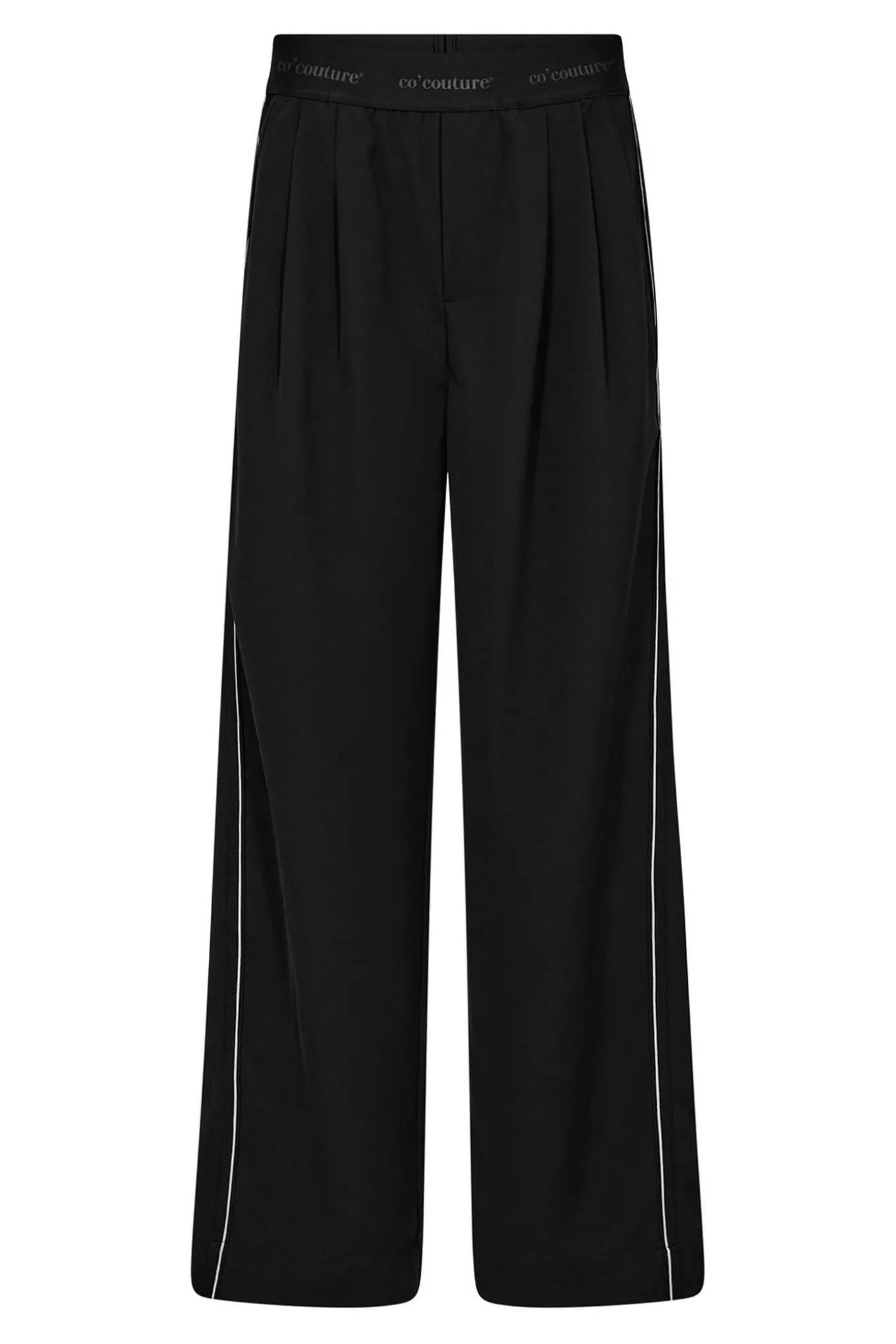 AminaCC Split Panel Pant 96Black 41026
