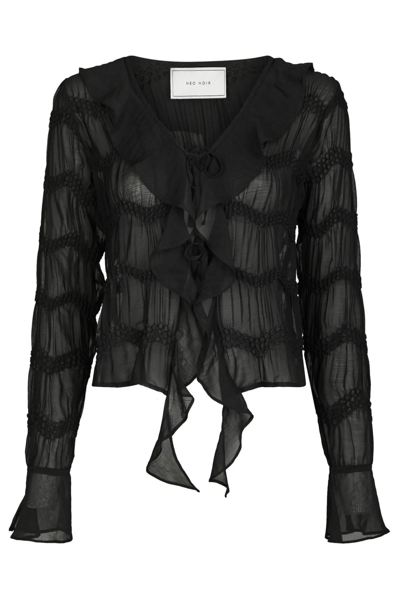 Anika Crepe Chiffon Black 167042