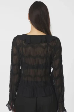 Anika Crepe Chiffon Black 167042