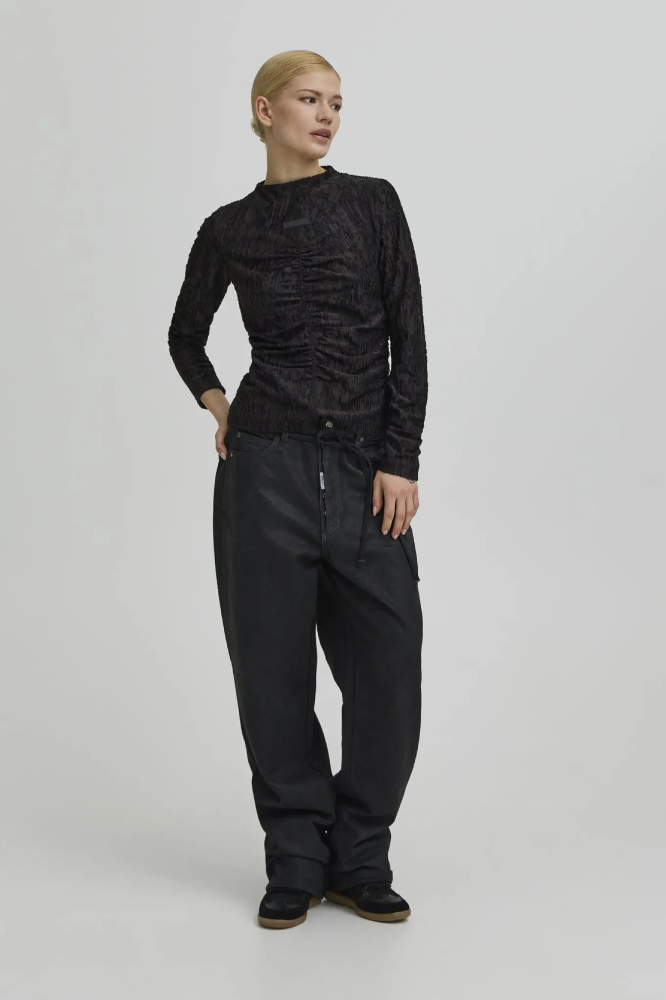 BAALCIDE LS BLOUSE Black 193911 50408140