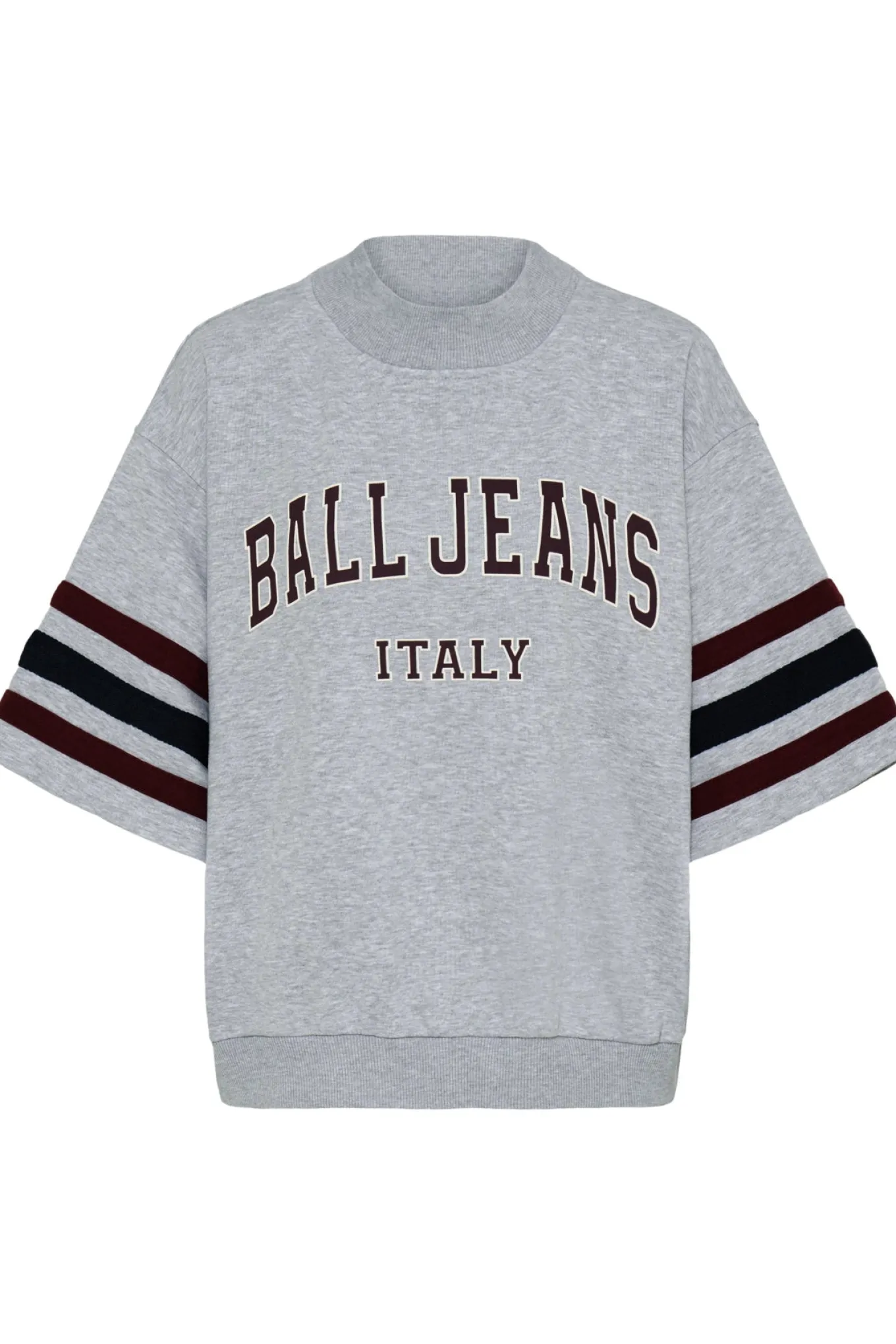 BAARIAN SS SWEAT MEDIUM GRAY MELANGE 90000593 50408100