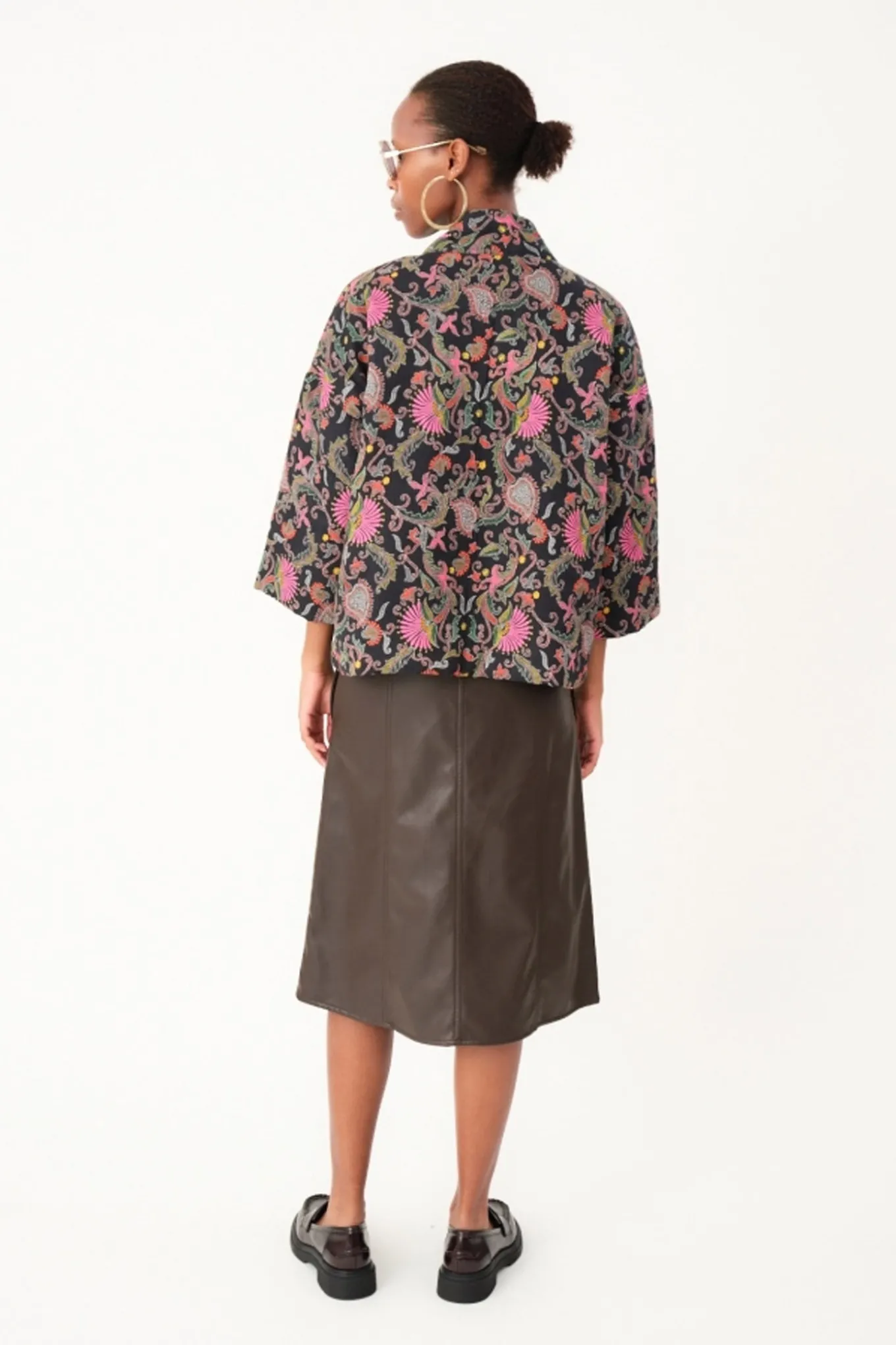 BarbraLL Jacket LS 74 Flower Print 254016000