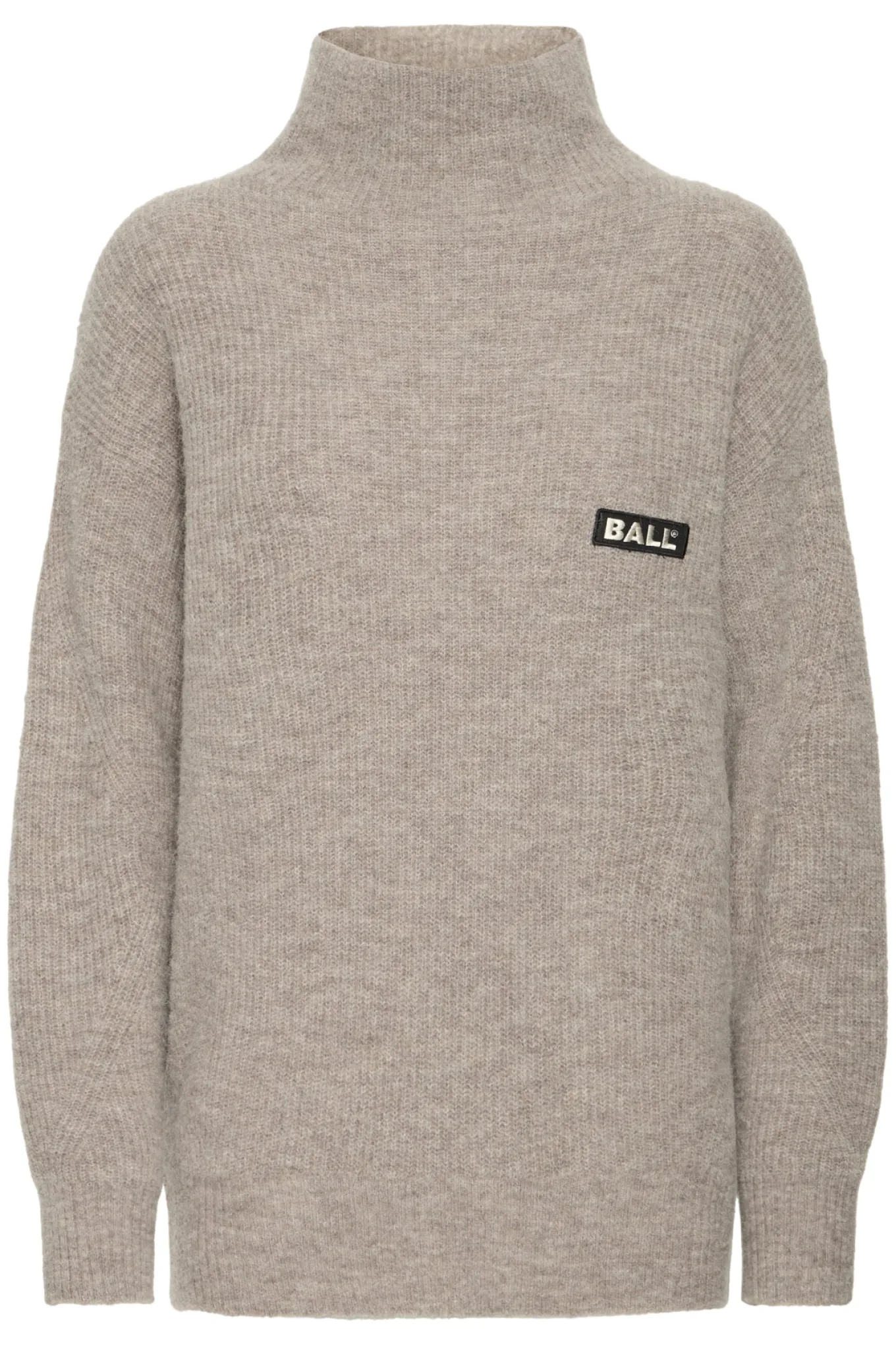 BASTACY HIGH NECK PULLOVER Vintage Khaki 50405352