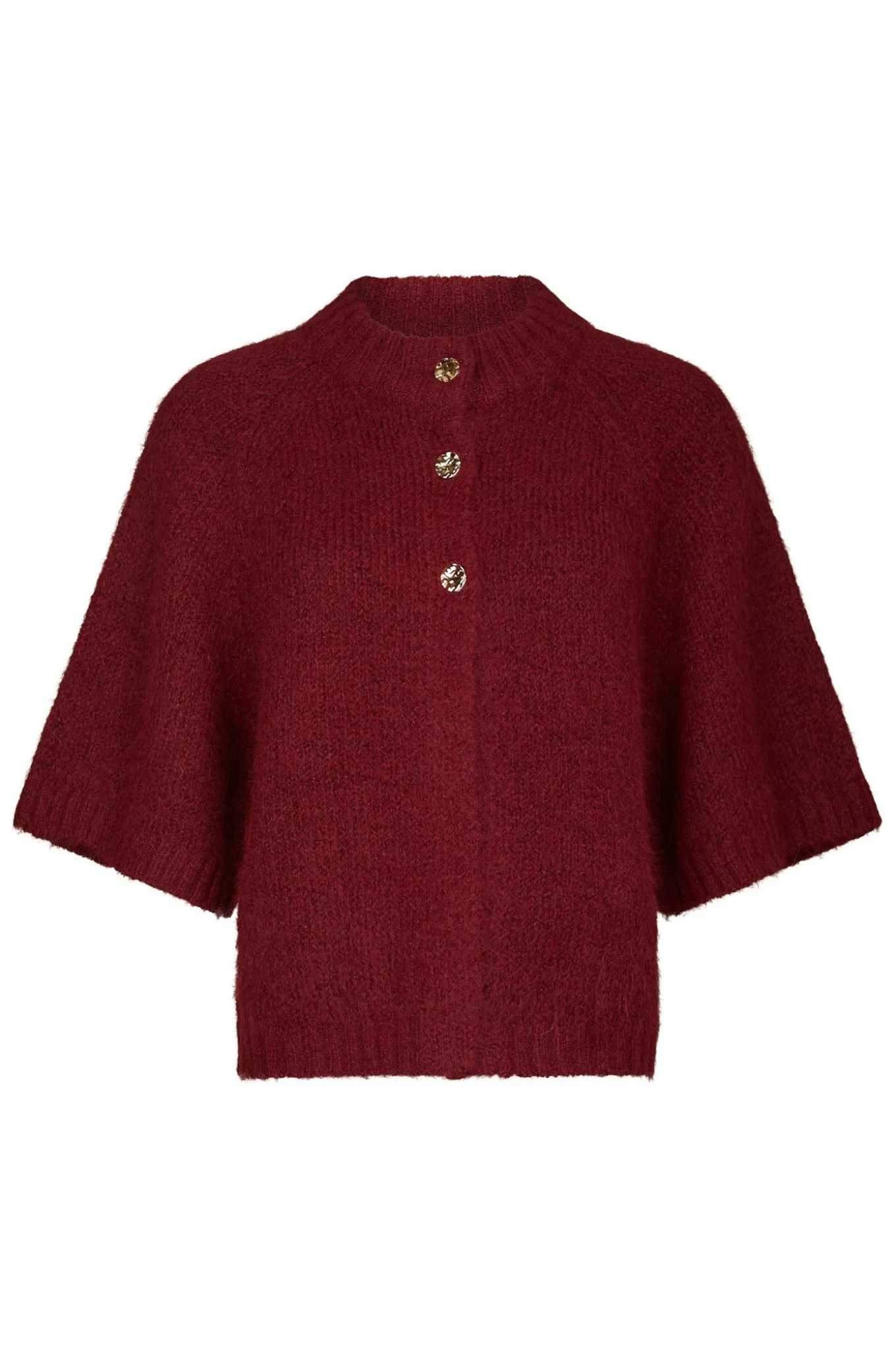Benuta Fluffy Dark Red 165816
