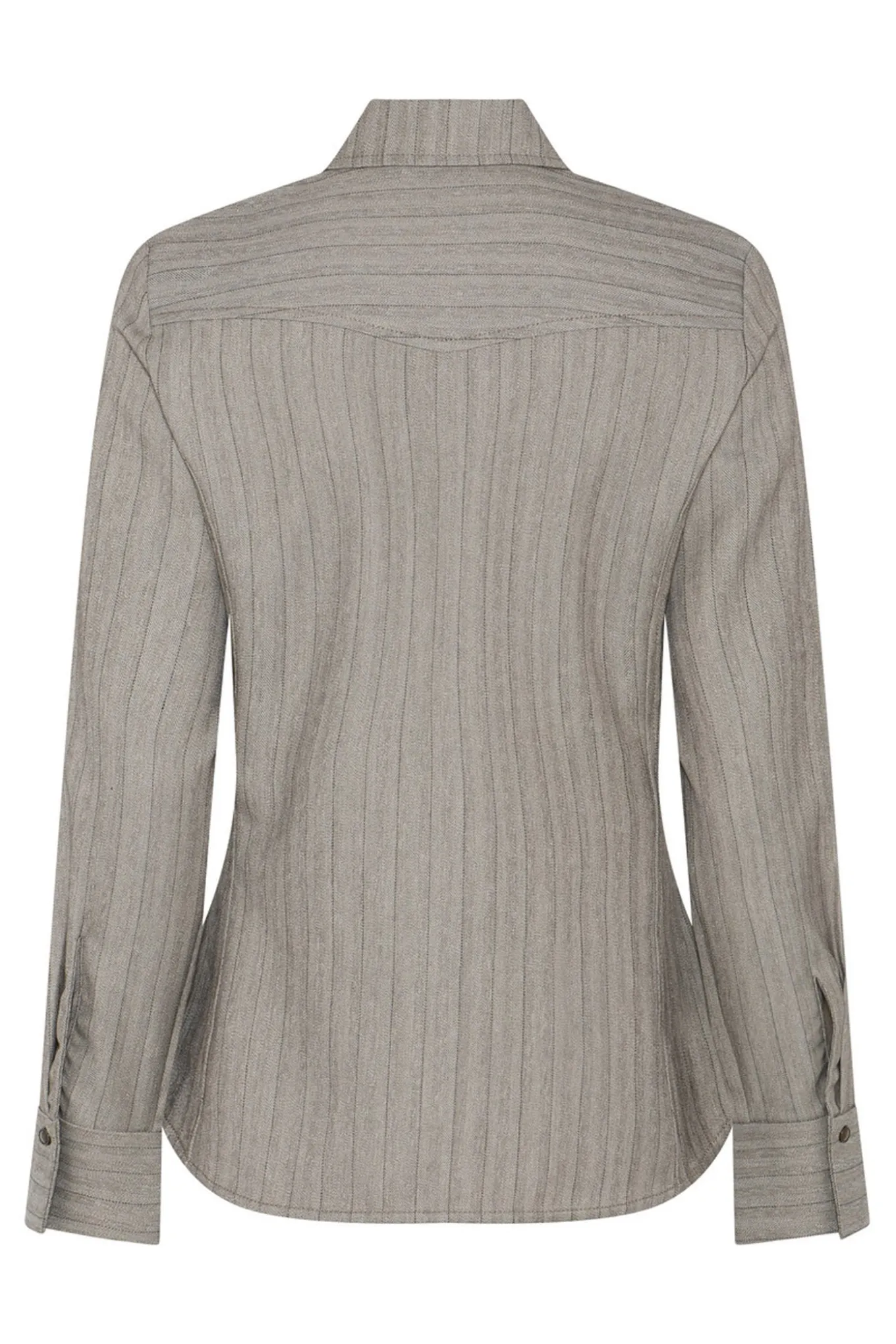 BoxelderBBFuju shirt Pinstripe w sequins BBW4729