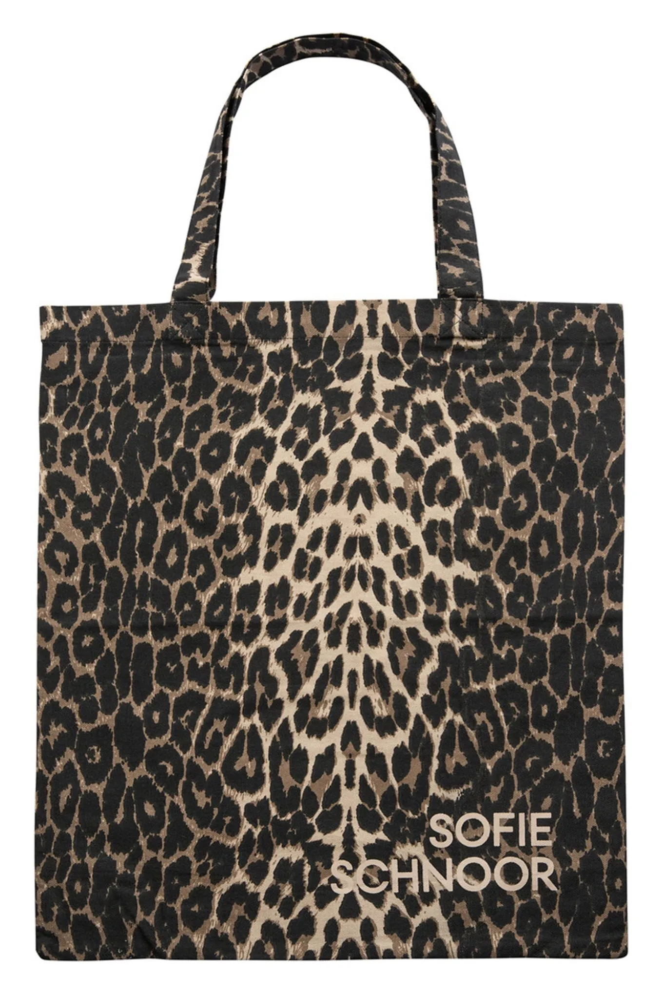 CARLASW TOTE BAG 9086 Light brown leopard