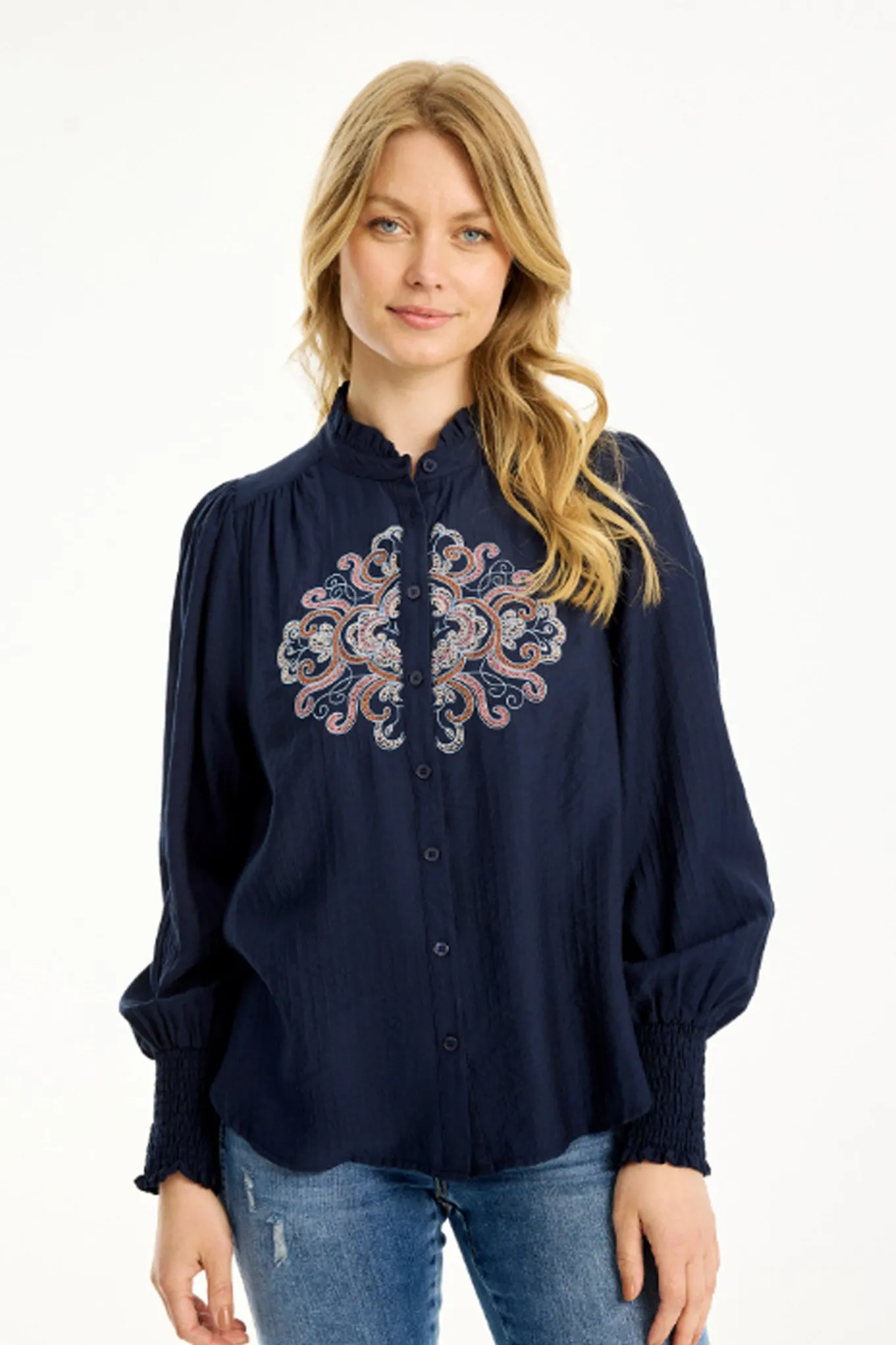 Carli shirt Navy 16751