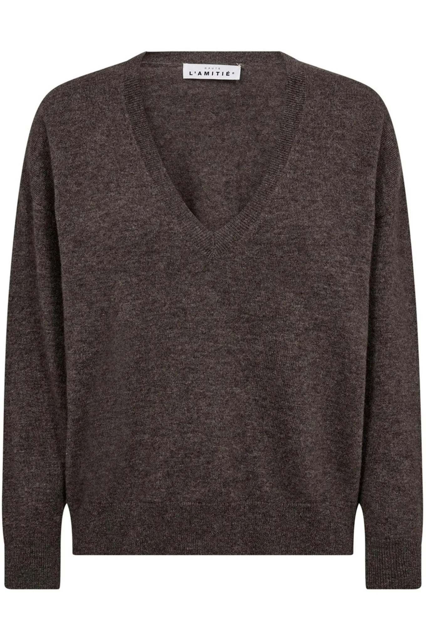 Cash VNeck Mocca Melange HL10196