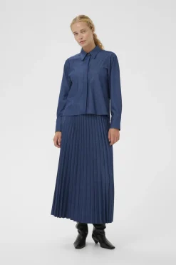 CHERRIEIW SKIRT Dark Denim 194118 30112200