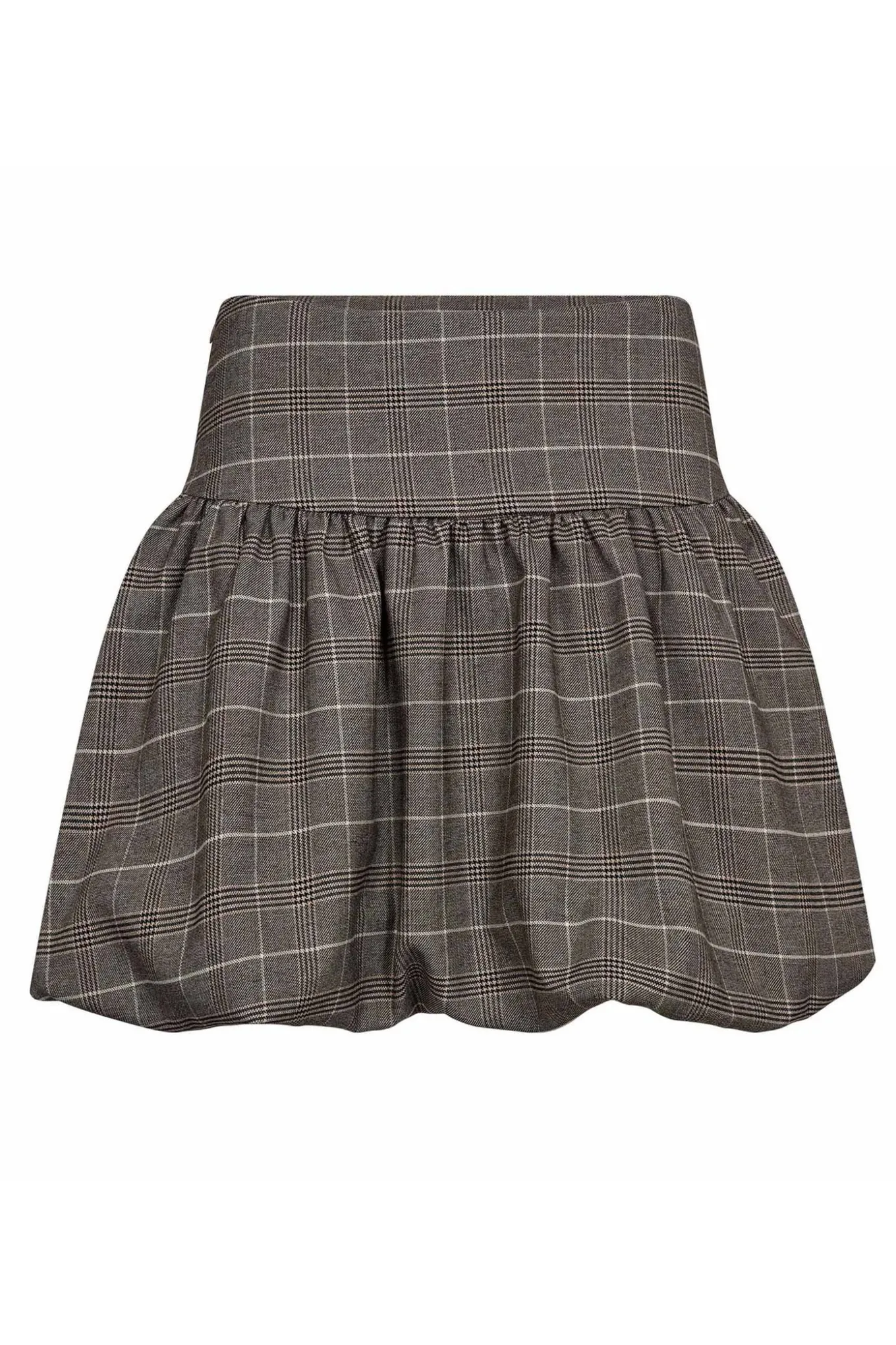 ClaudineCC Balloon Mini Skirt 154Walnut 34221