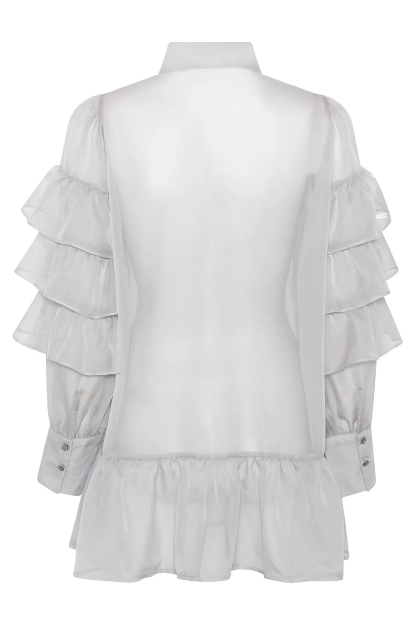 CoakumBBViri long shirt Light grey BBW4714