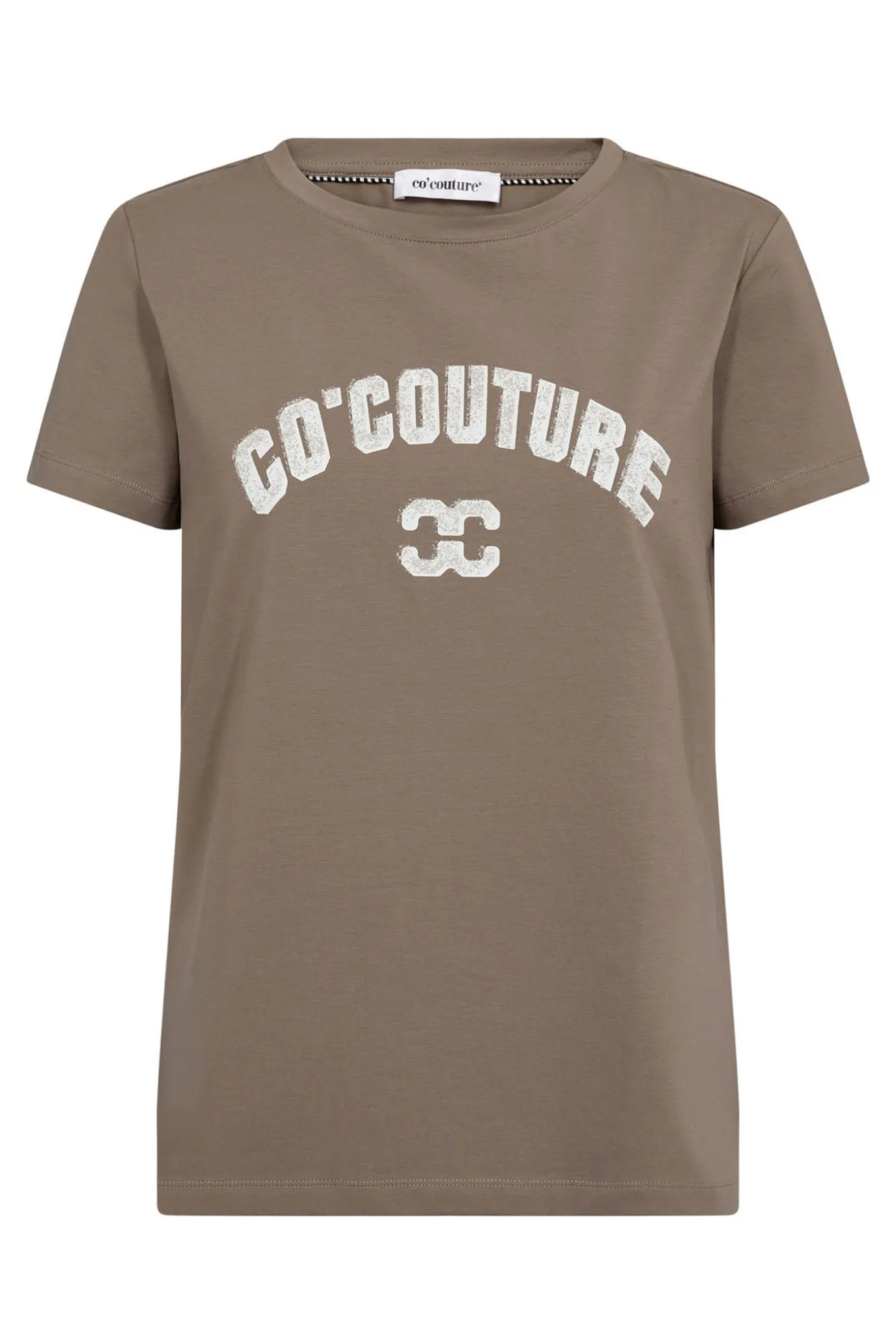 CocoutureCC Logo Tee 154Walnut 43004