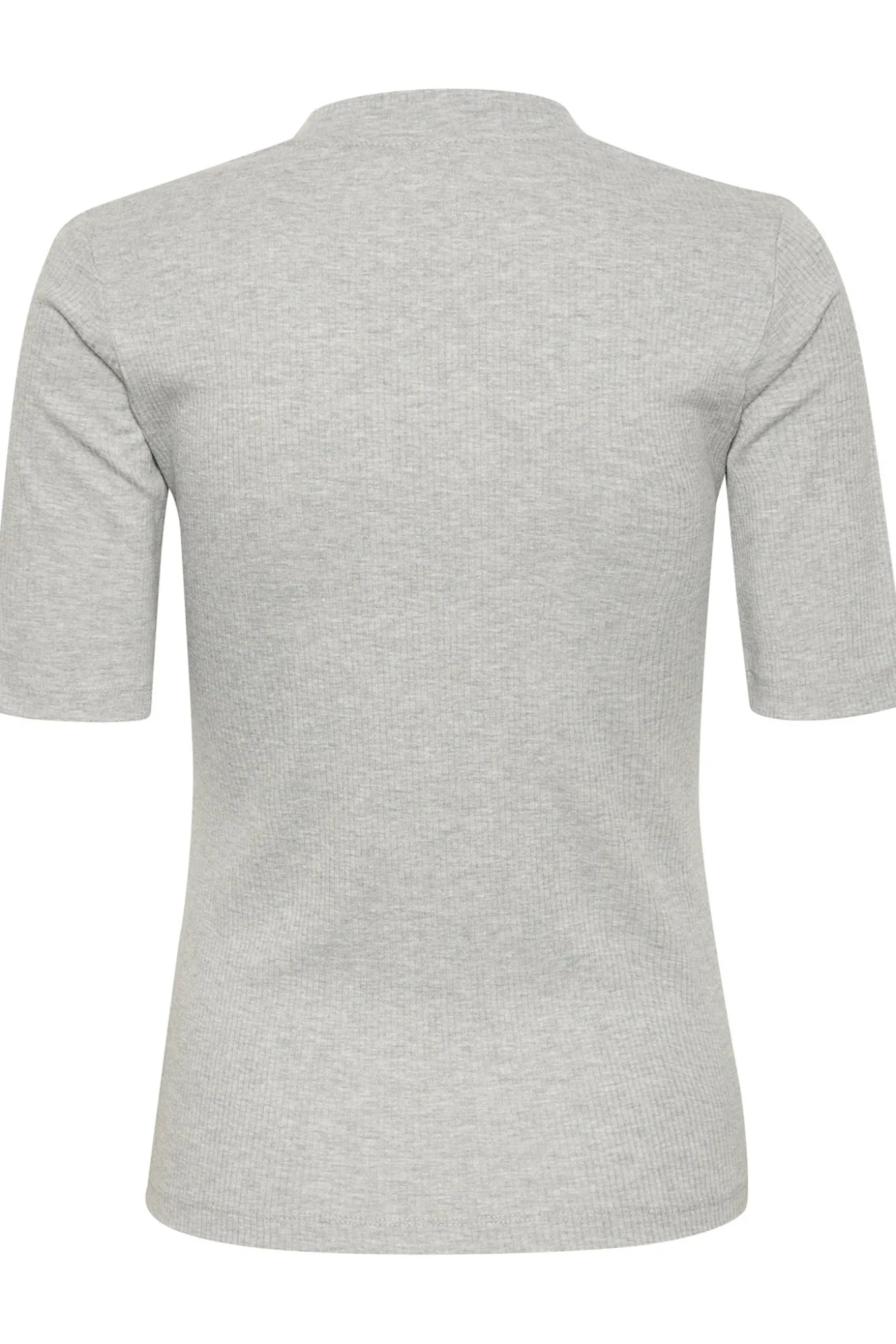 DagnaIW Melange V TShirt Granite Melange 30106865