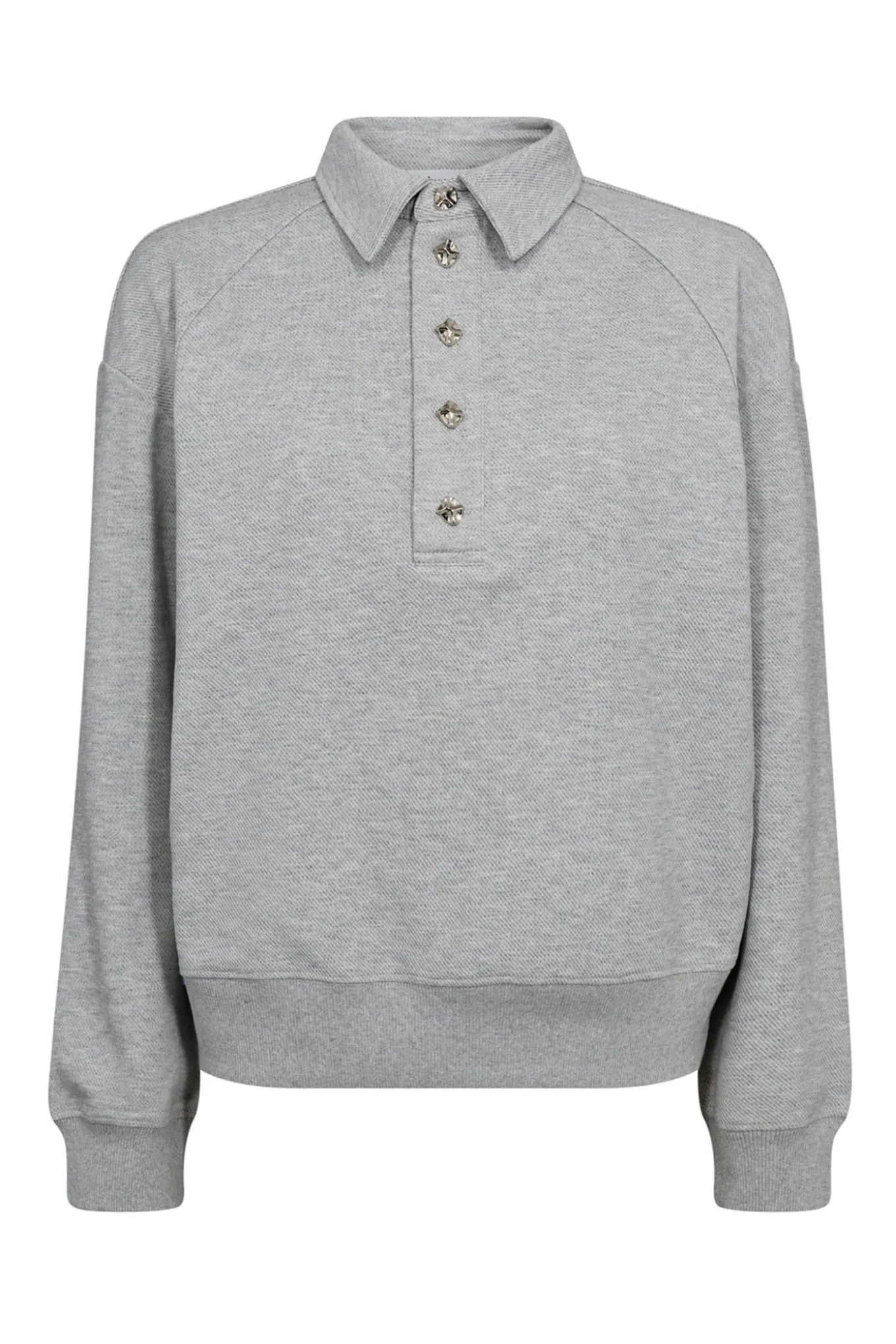 DengiCC Polo Sweat 137Pale Grey 37043