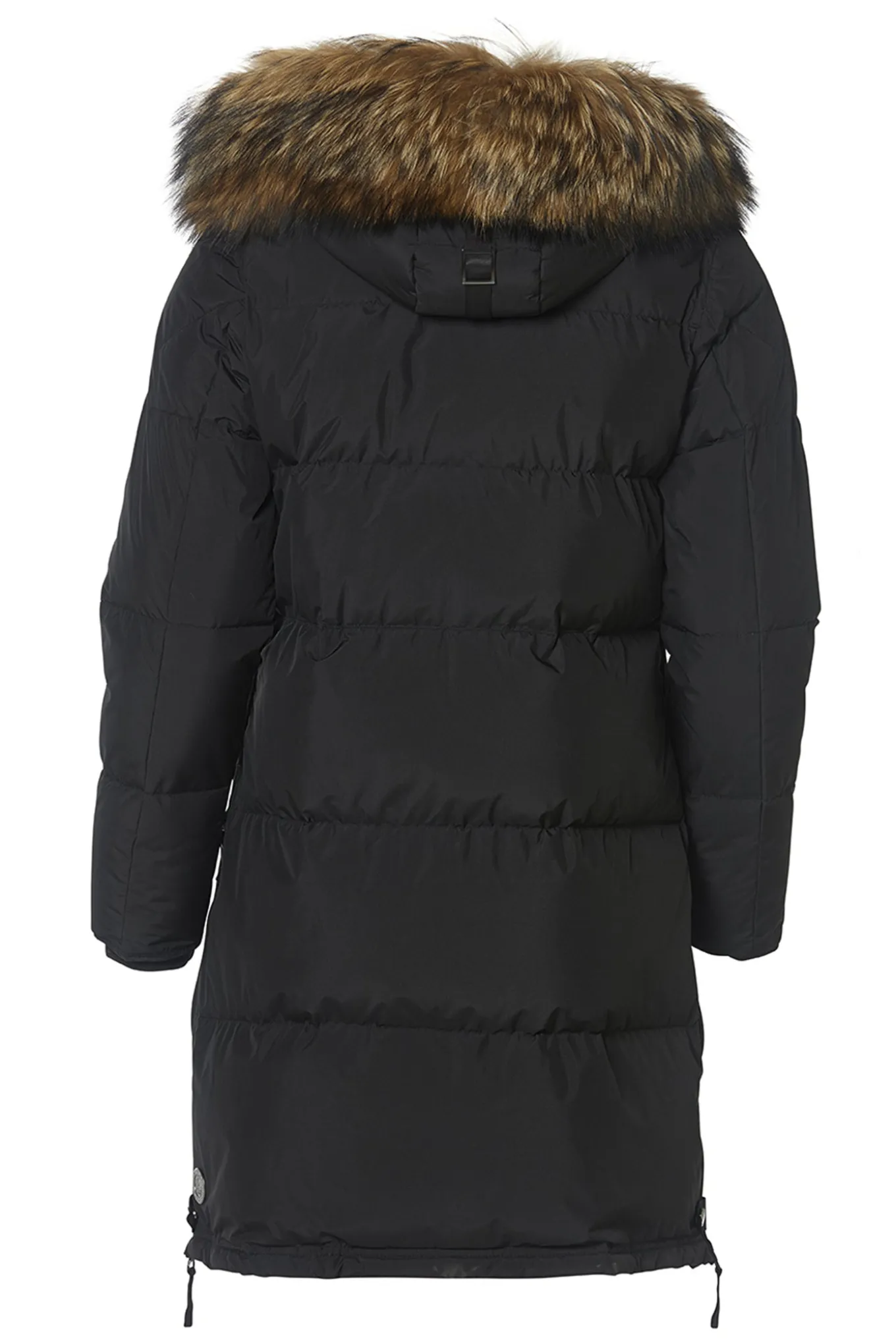 Elita with real fur Black. 2010500R