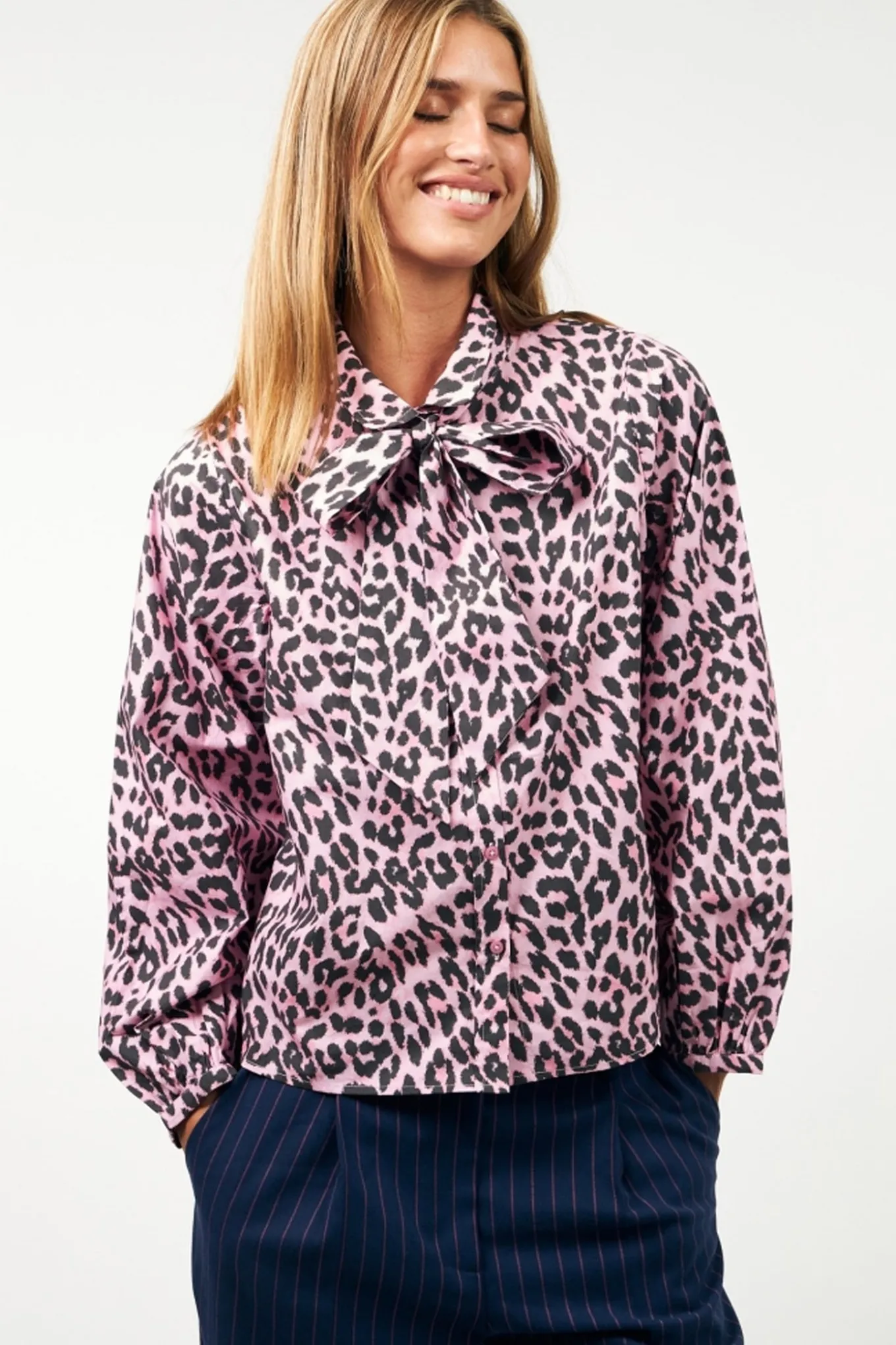 EllieLL Shirt LS 84 Light Pink 255781024
