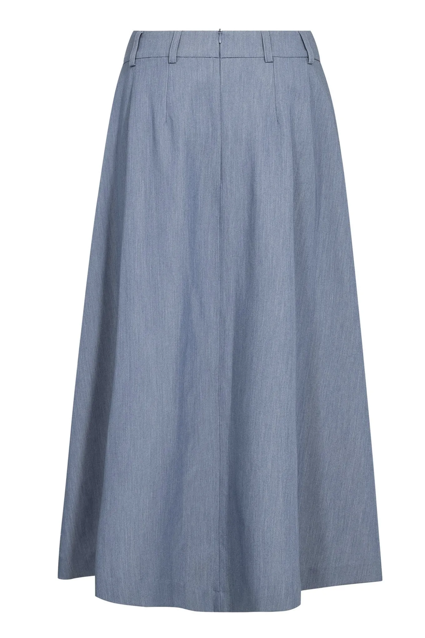 EllyCC Pleat Skirt 586Dusty Blue 44043