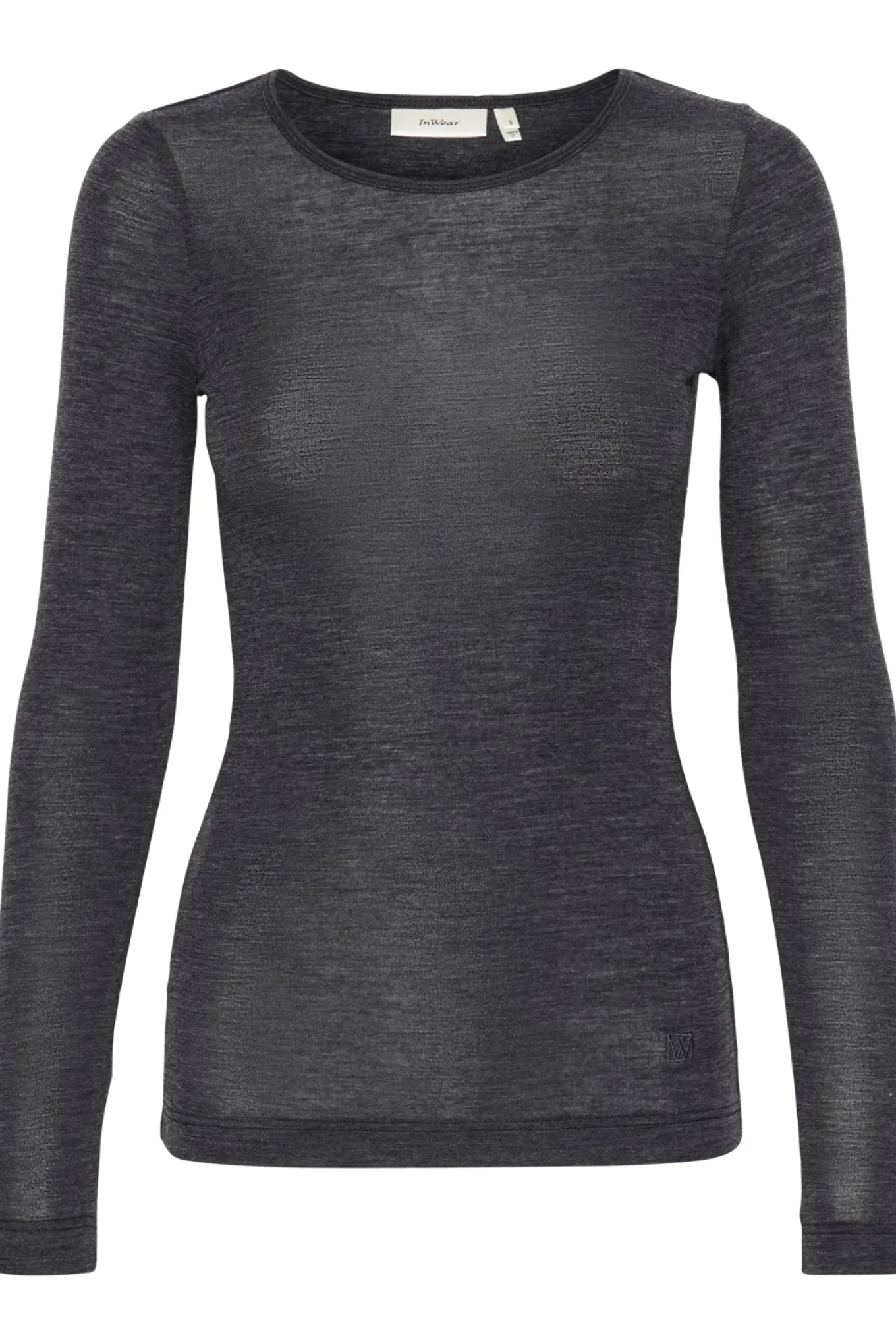 FangIW TShirt LS Granite Melange 30106096
