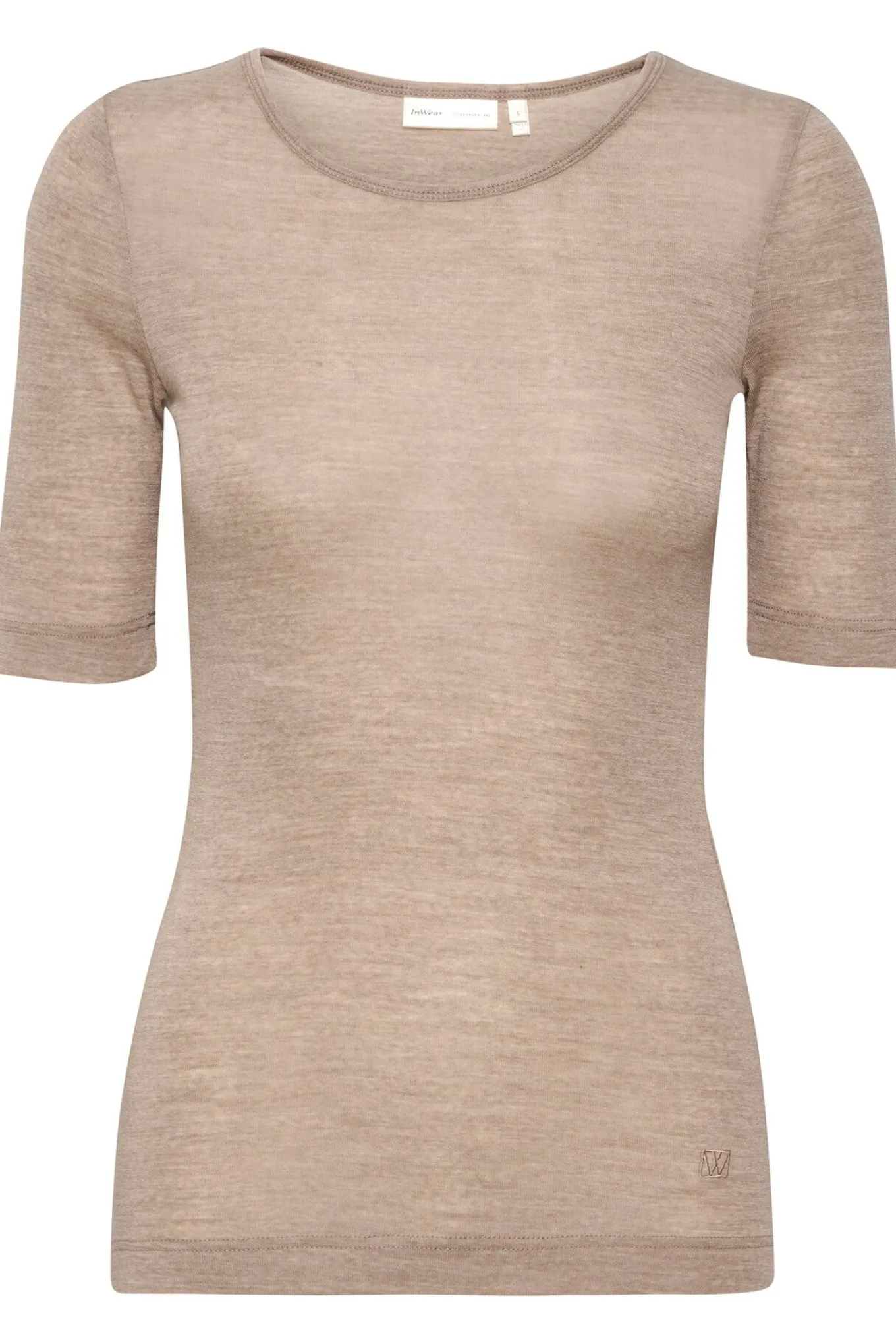 FangIW TShirt Oatmeal Melange 30106098