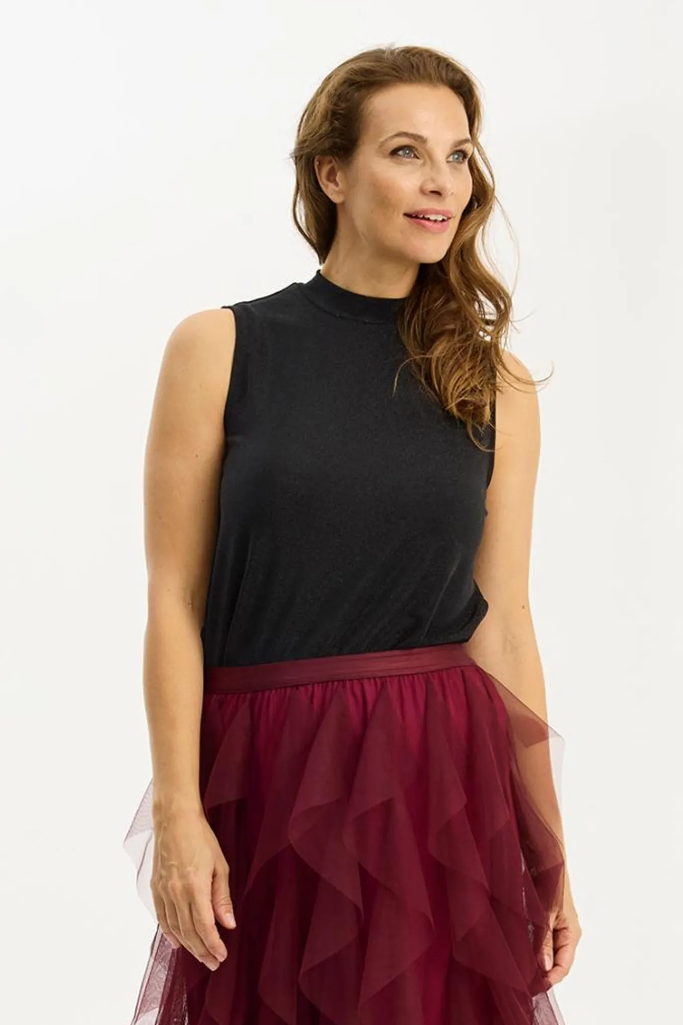 Fie top SORT 16896