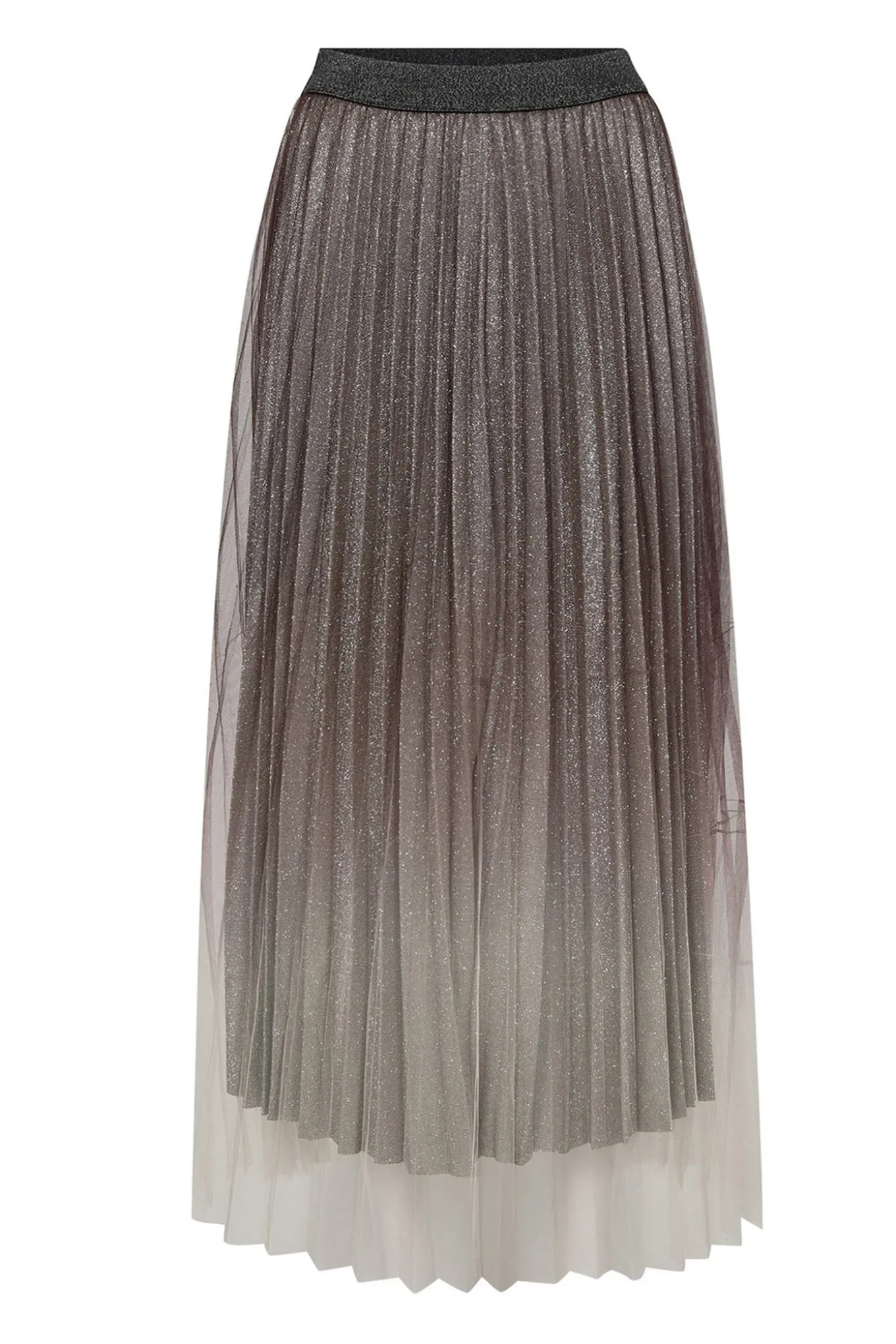 GlitterCC Plissé Skirt 145Dark Brown 34211