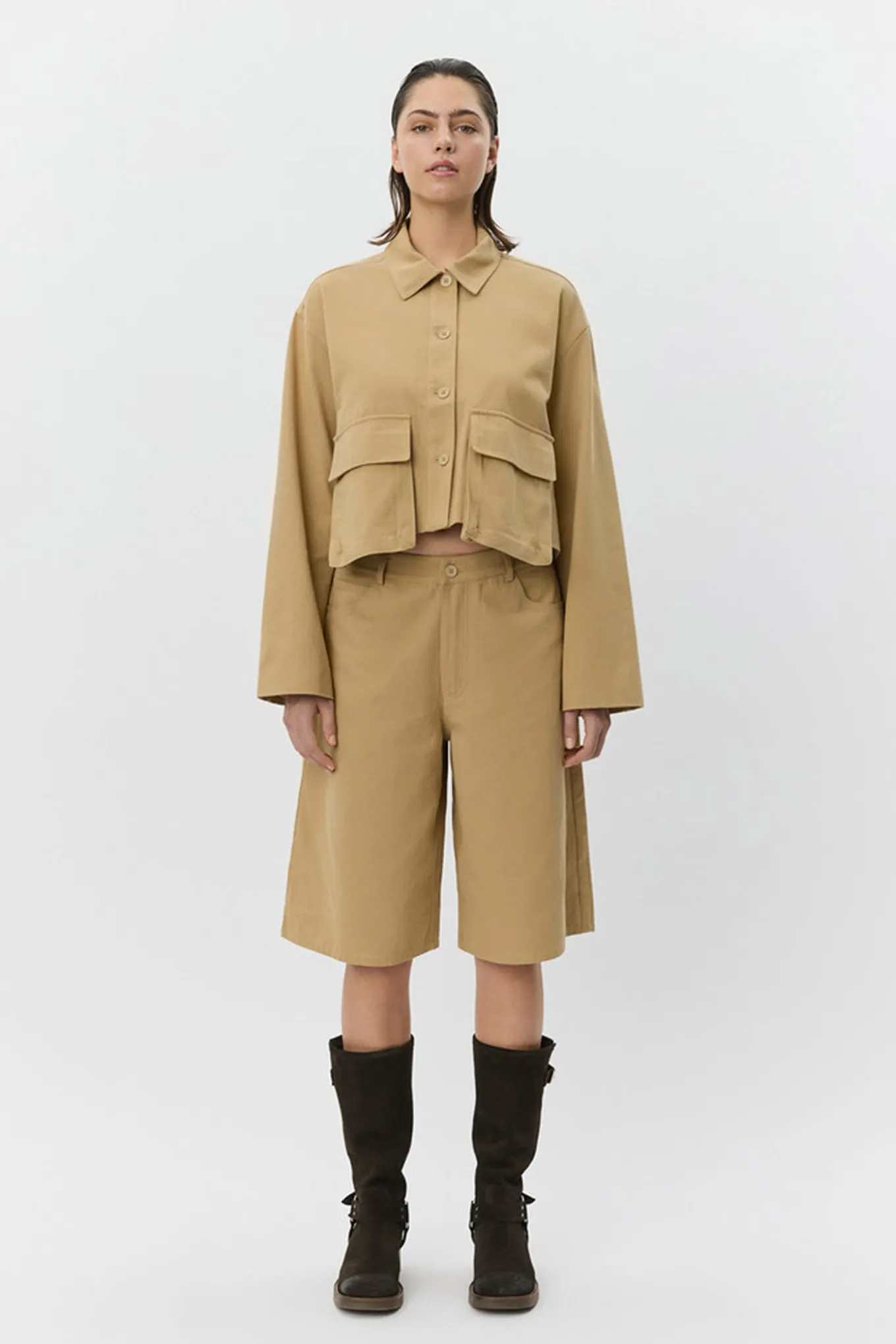 HARLEYSW BERMUDA SHORTS 7012 Camel S261351