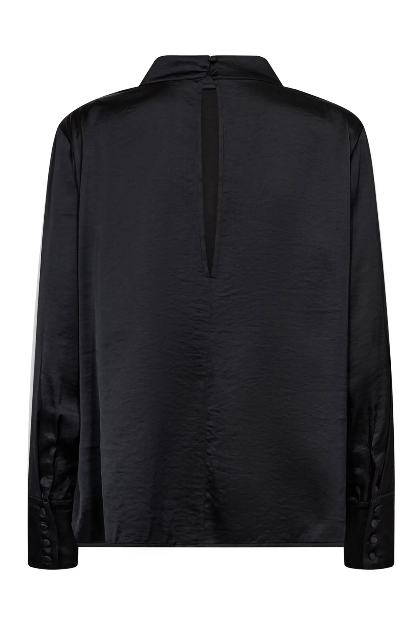 HelenCC Button Blouse 96Black 35985