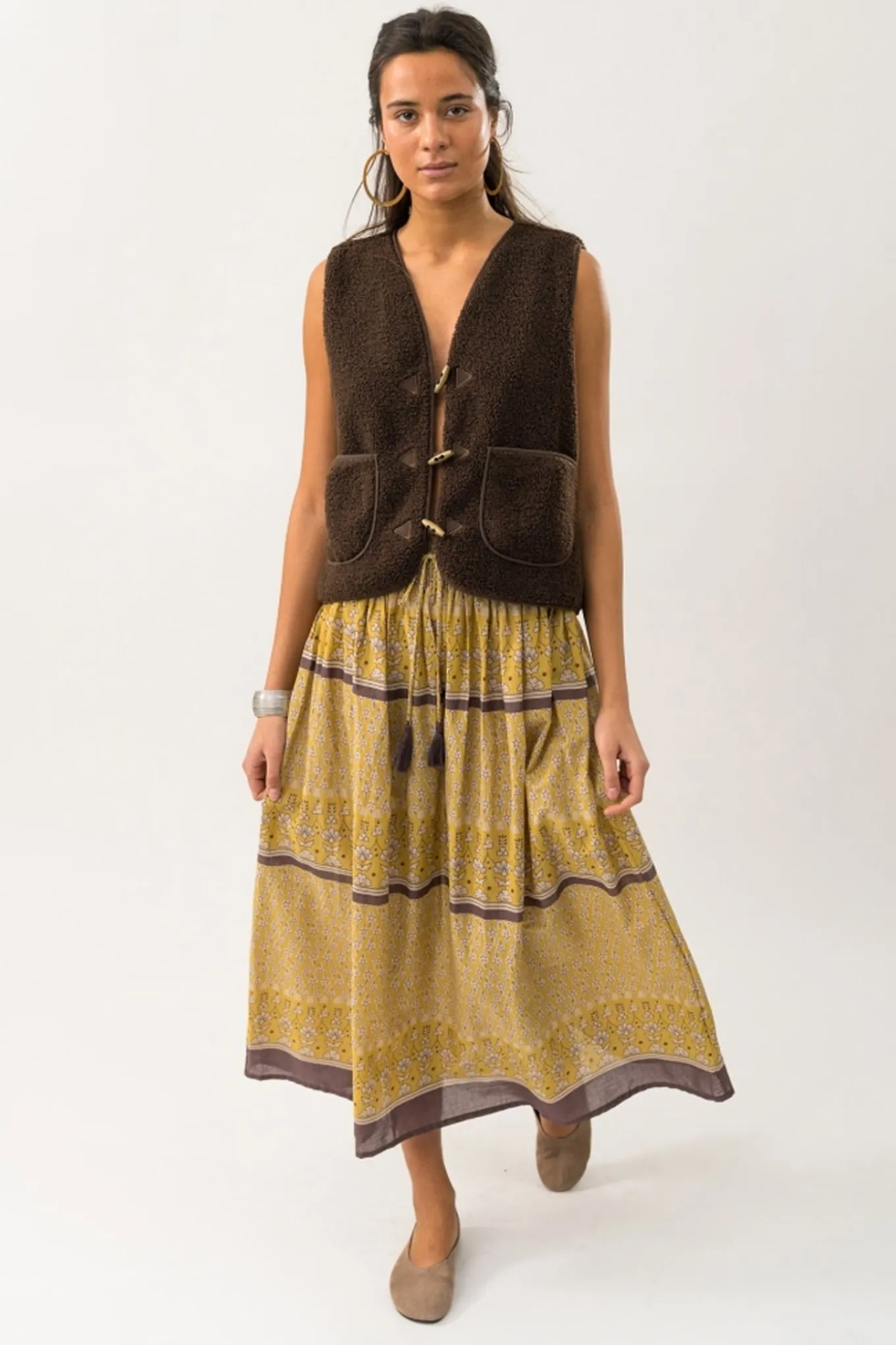 HugoLL Vest SL 87 Dark Mokka 900191014