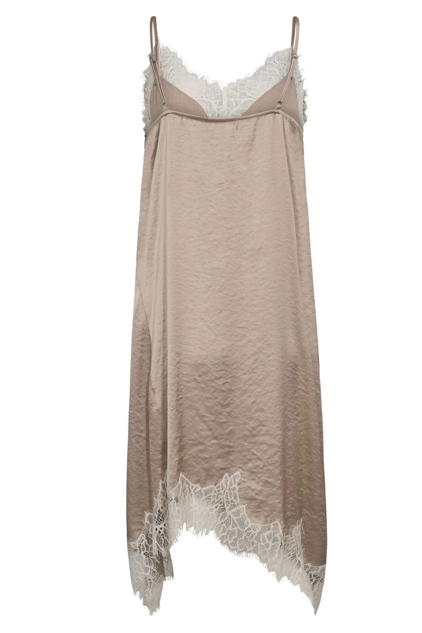 IdunCC Lace Strap Dress 320Bisquit 46105