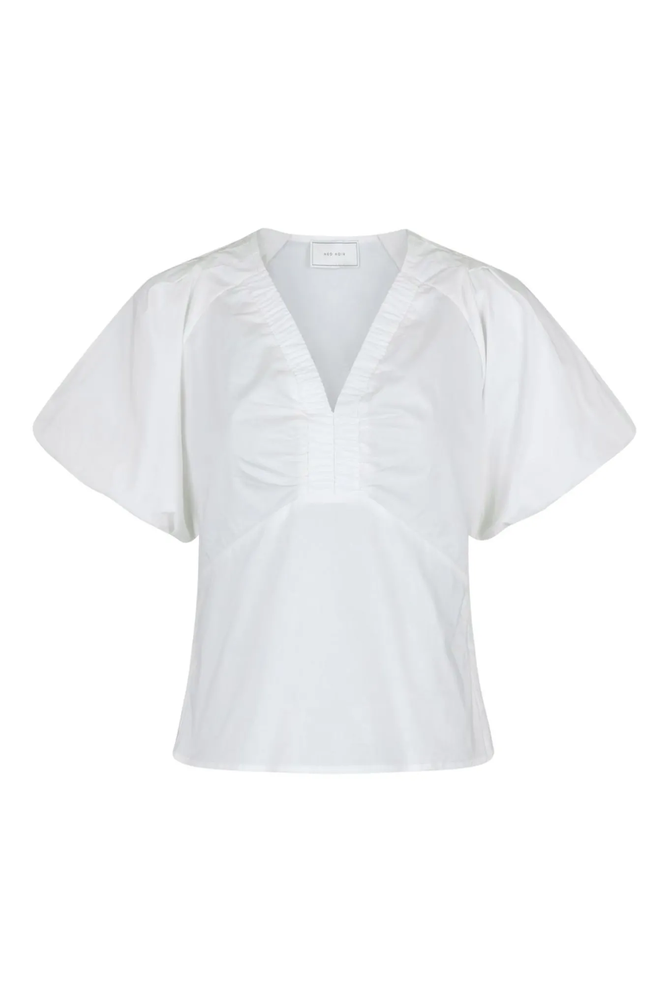 Irina Poplin White 162219