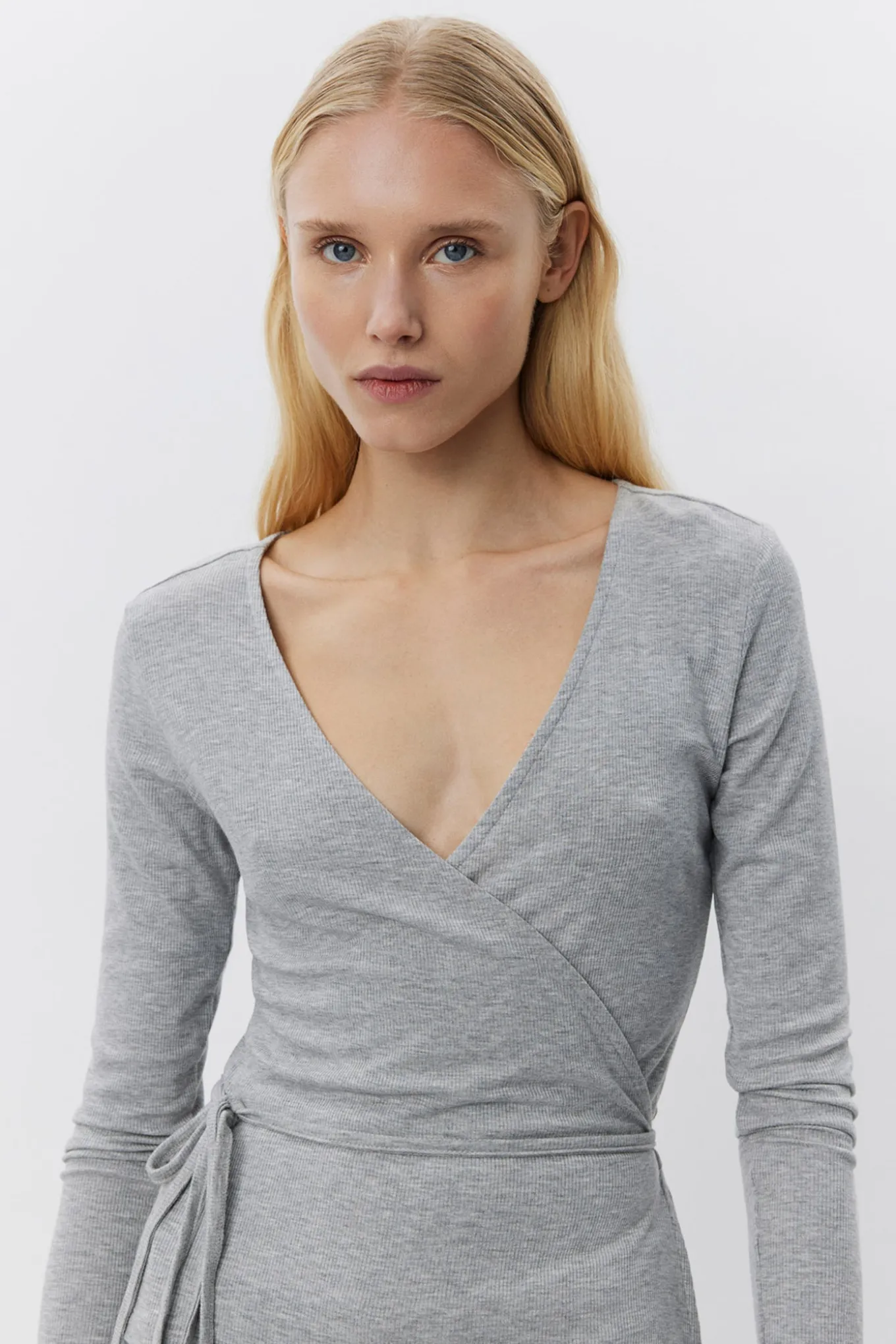 JOODYSW BLOUSE 8000 Grey mel SNOS558