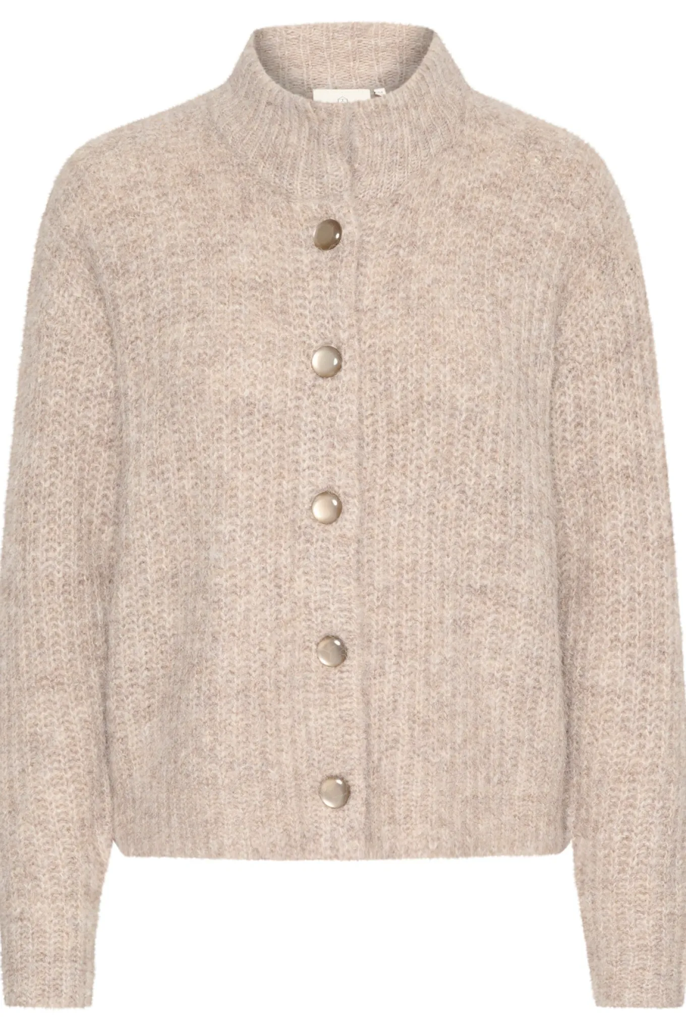 KAane Knit Cardigan Major Brown Melange 10507843