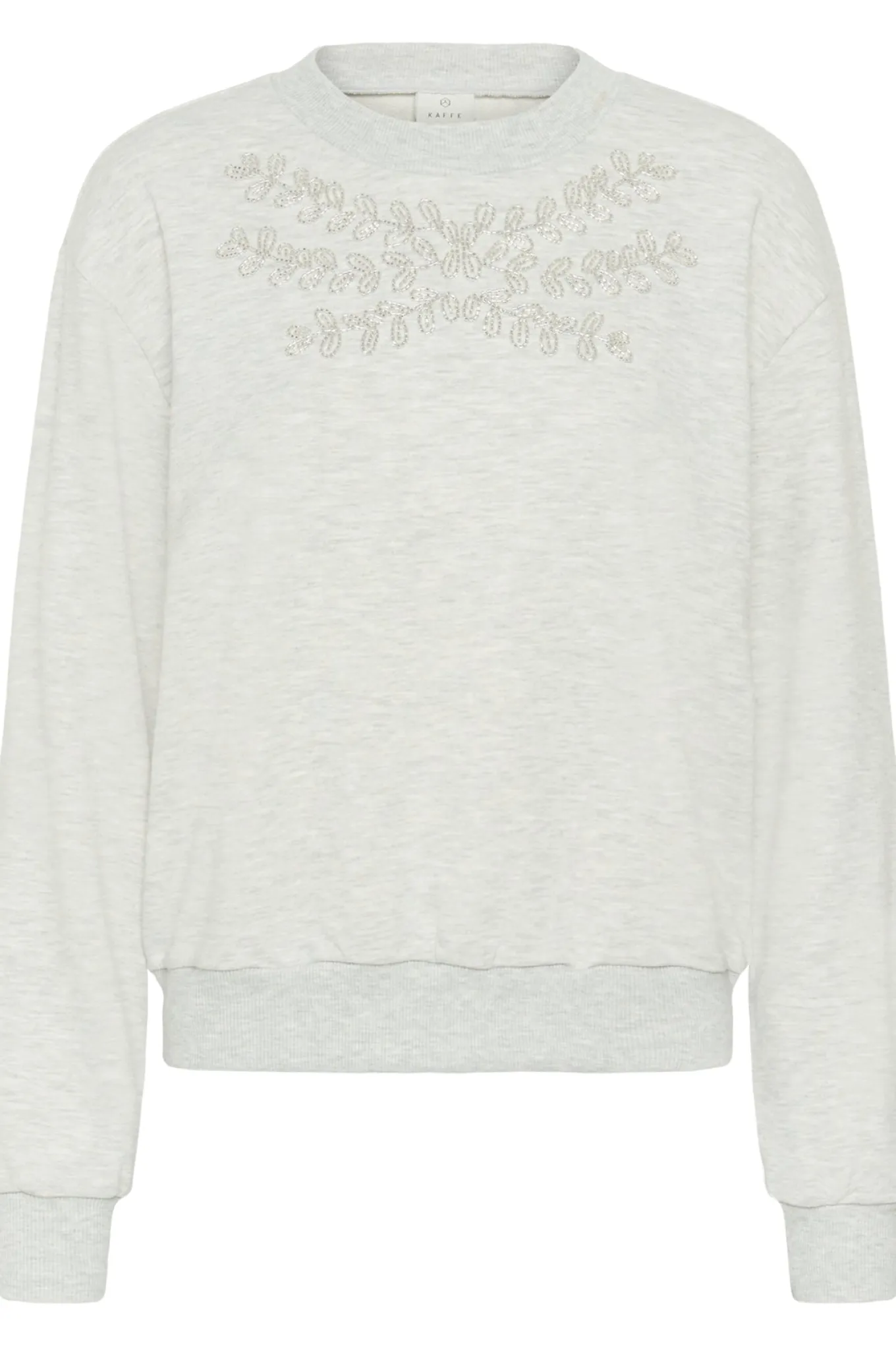 KAdaniela Sweatshirt Light Grey Melange 100126 10511169