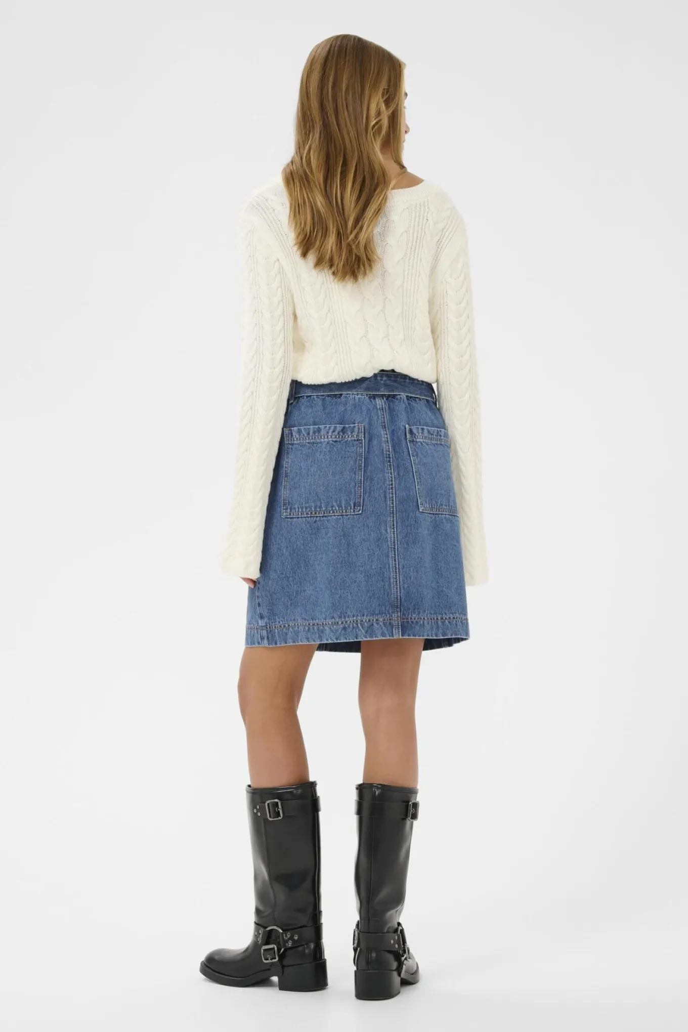 KAklara Denim Skirt Blue Denim 108809 10511112