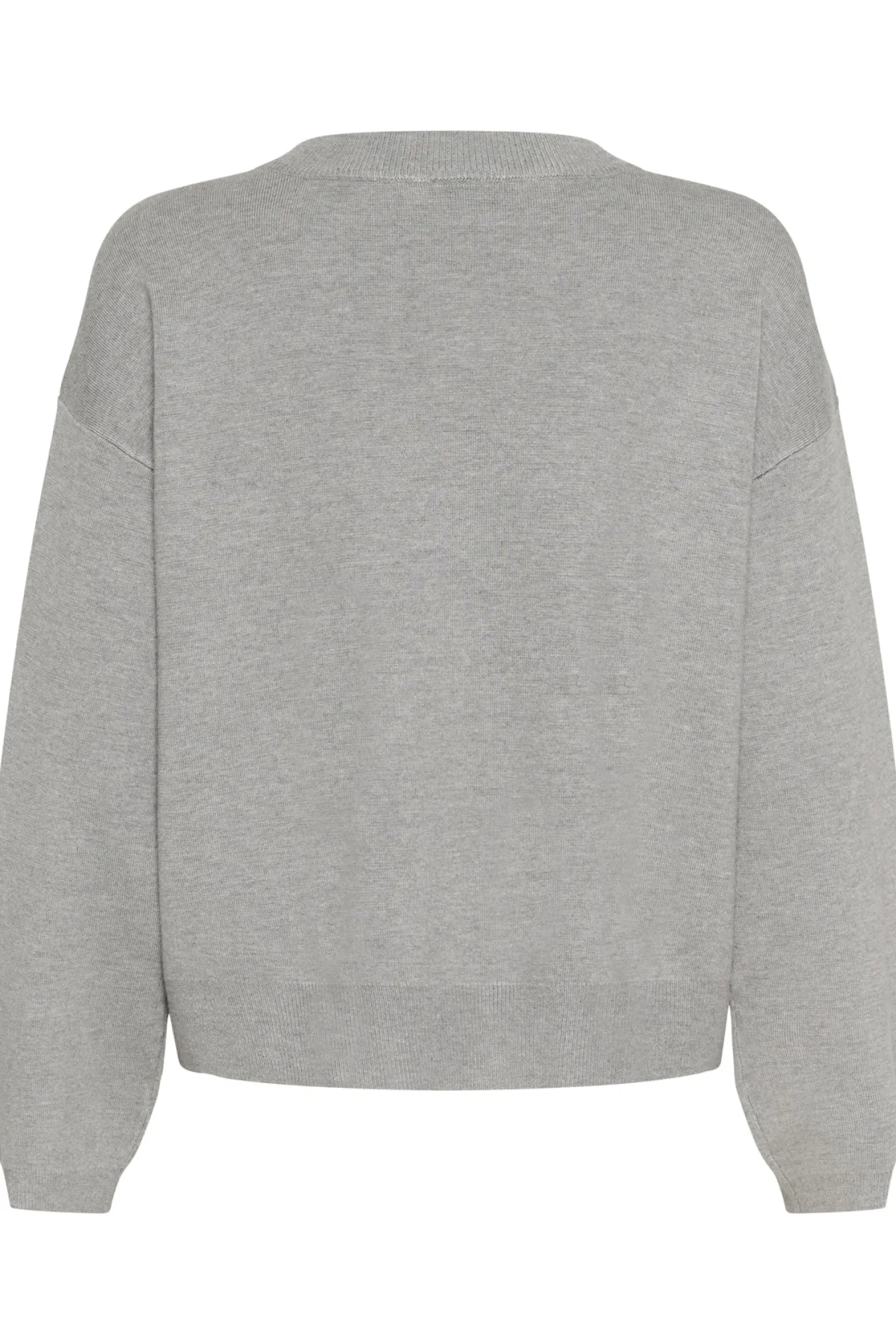 KAmalina Knit Pullover NO Grey Melange 100123 10511110