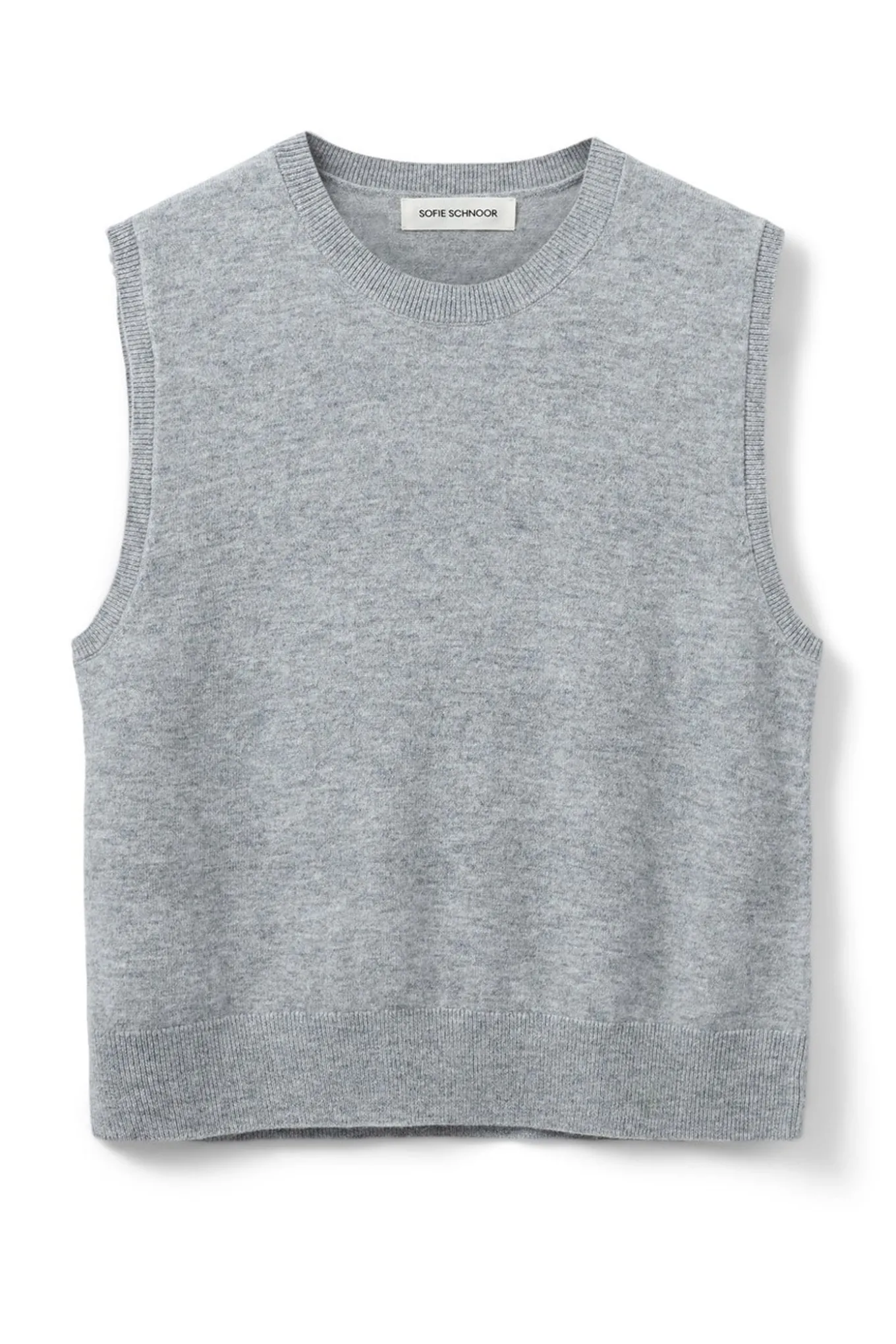KARLISW VEST 8010 Grey melange SNOS551