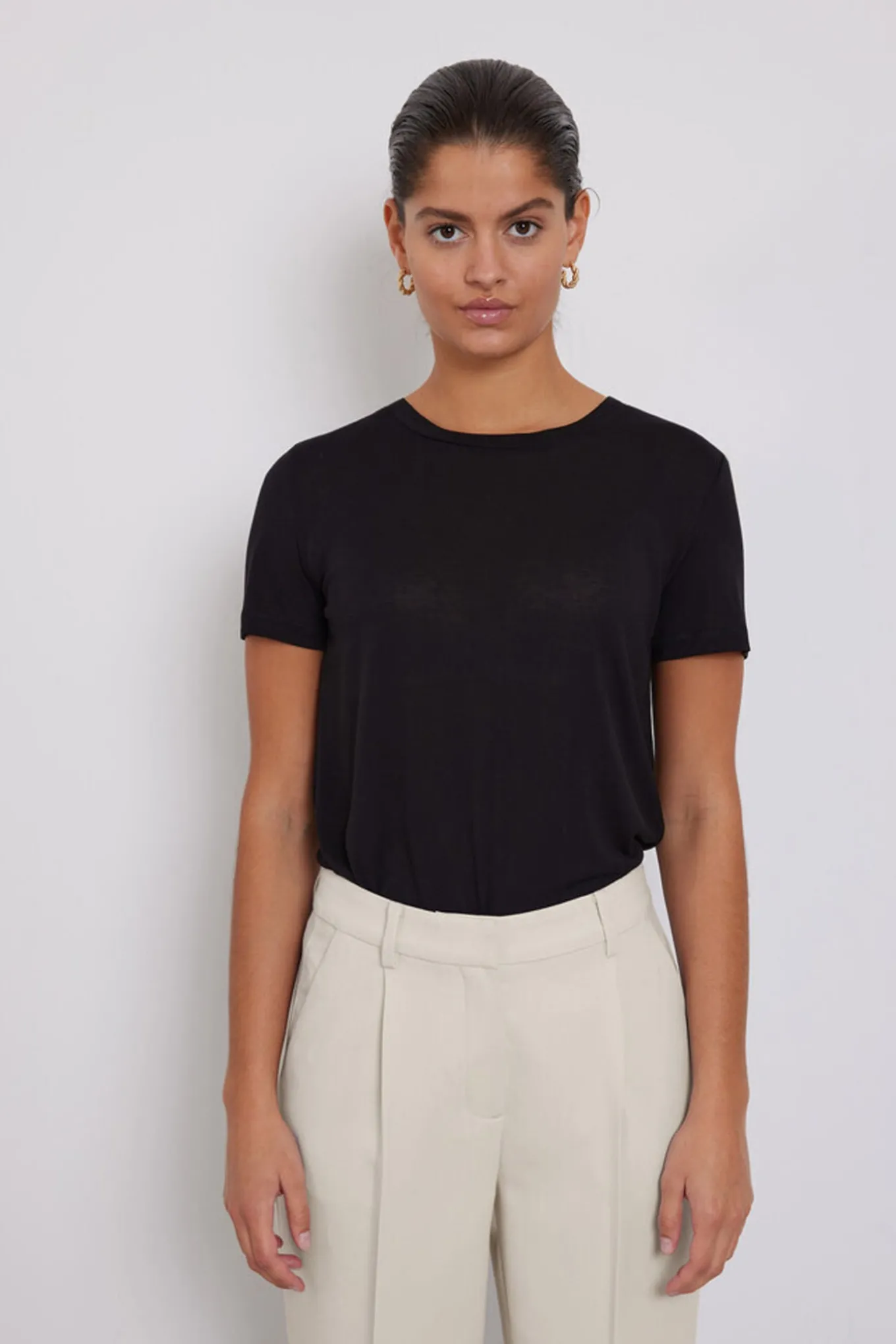 KatkaBB ss Tshirt Black BBW1072N