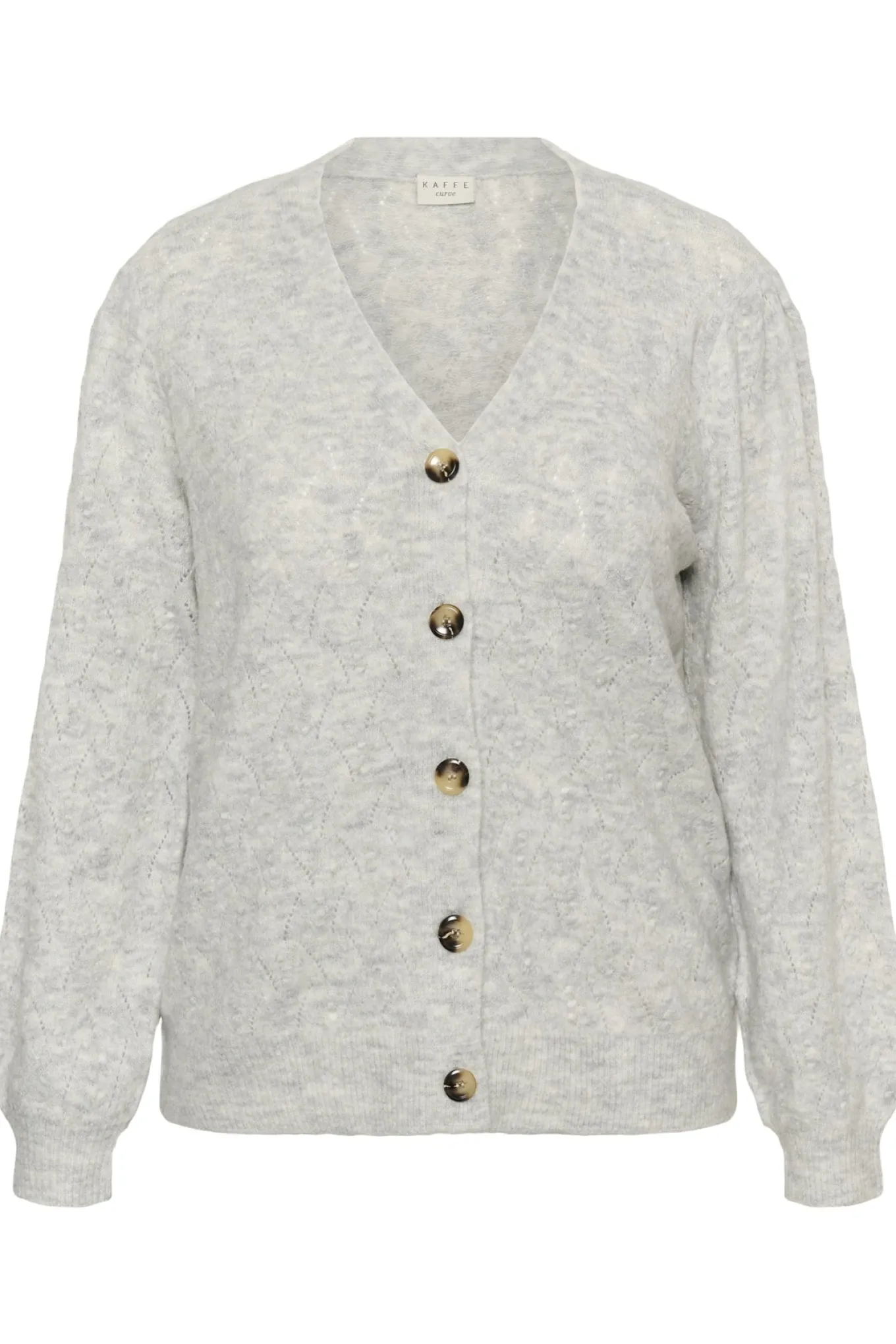 KCanita Knit Cardigan Light Grey Melange