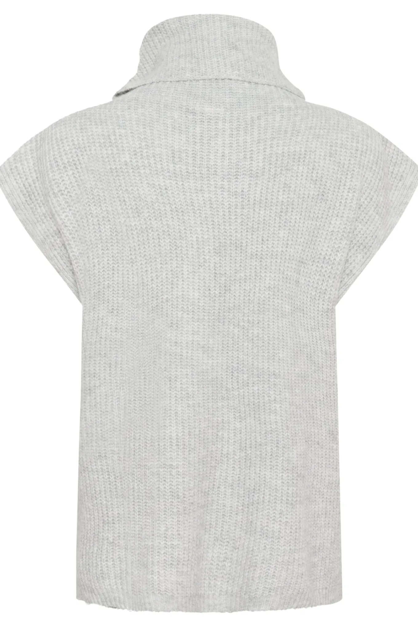 KCmala Knit Poncho Grey Melange 10583504