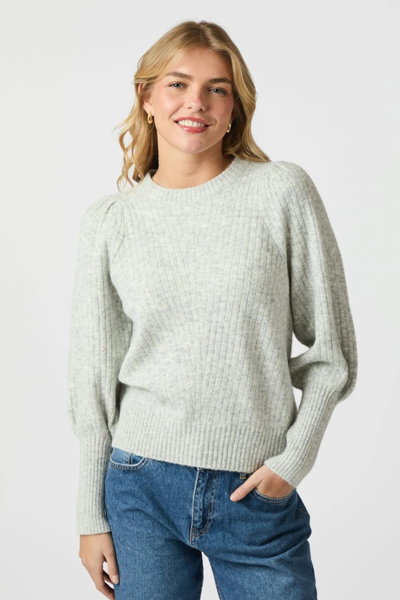 Kelsey Light Grey Melange 164539