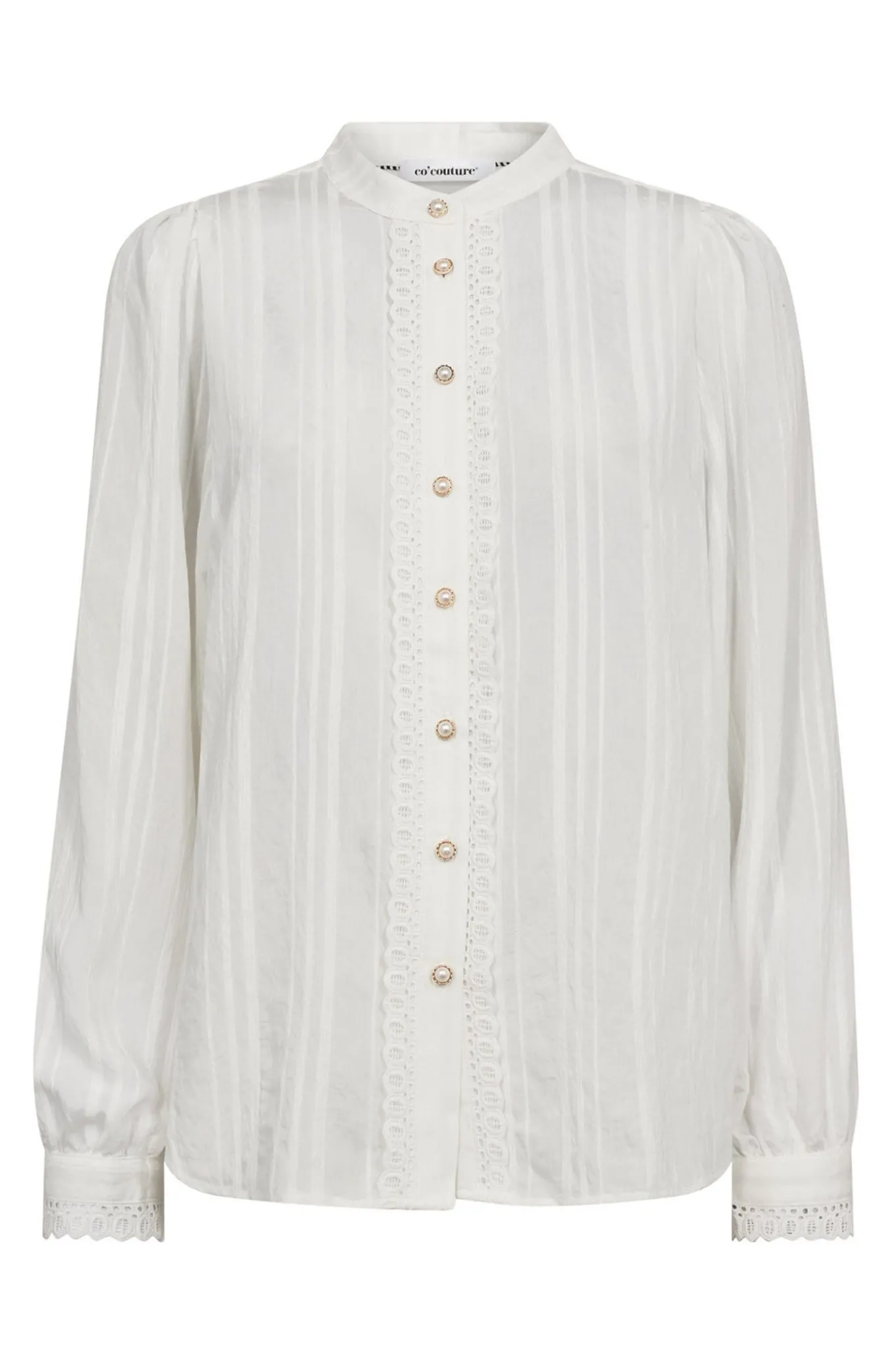 KesiCC Lace Shirt 4000White 35960