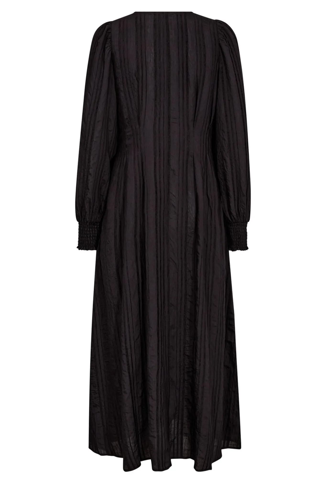 KesiCC Pleat LS Dress 96Black 36547