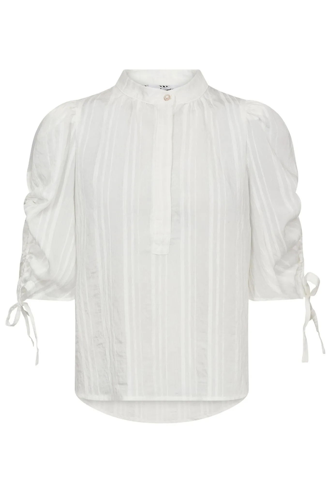 KesiCC SS Puff Blouse 4000White 35956