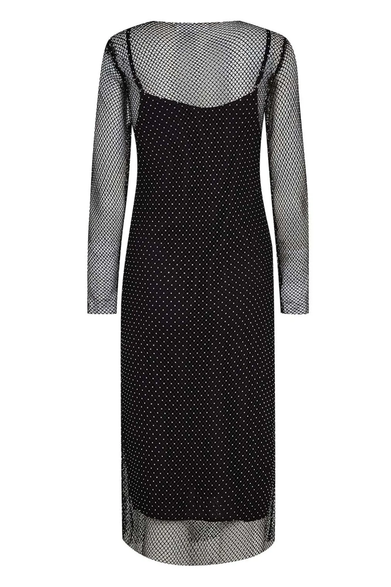 KrystalCC Net Dress 96Black 36545