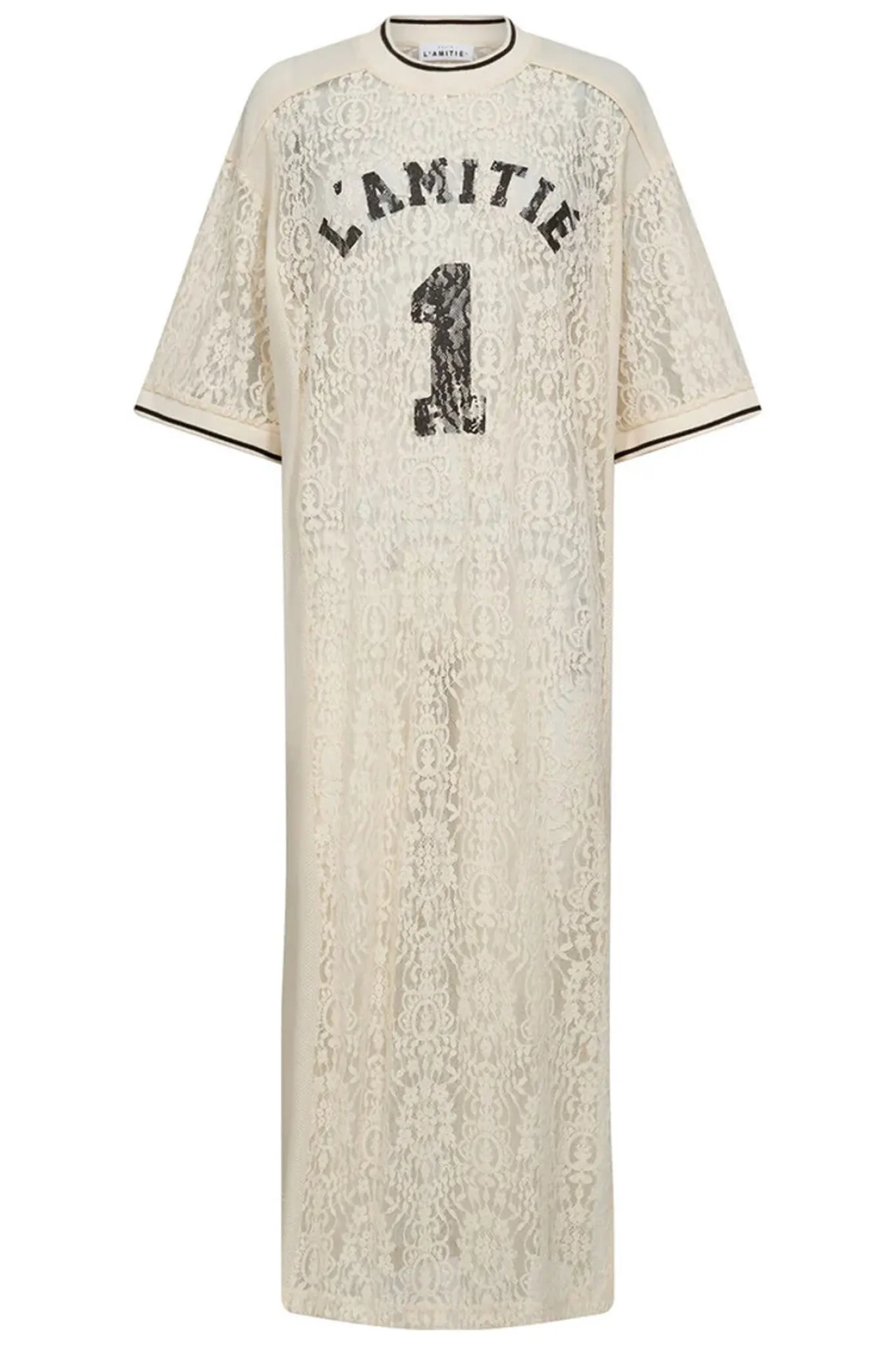 Lace Football Dress Pearl HL10024
