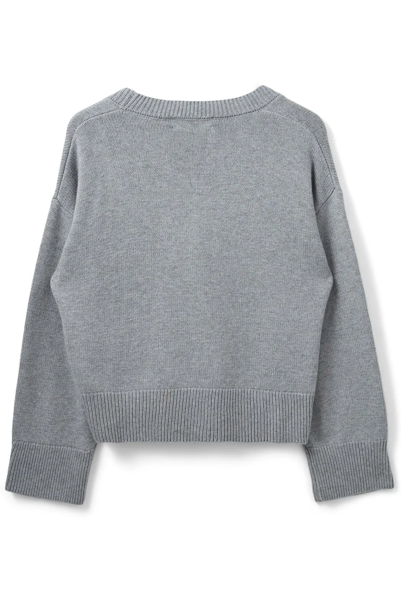 LEVASW CARDIGAN 8000 Grey mel SNOS540
