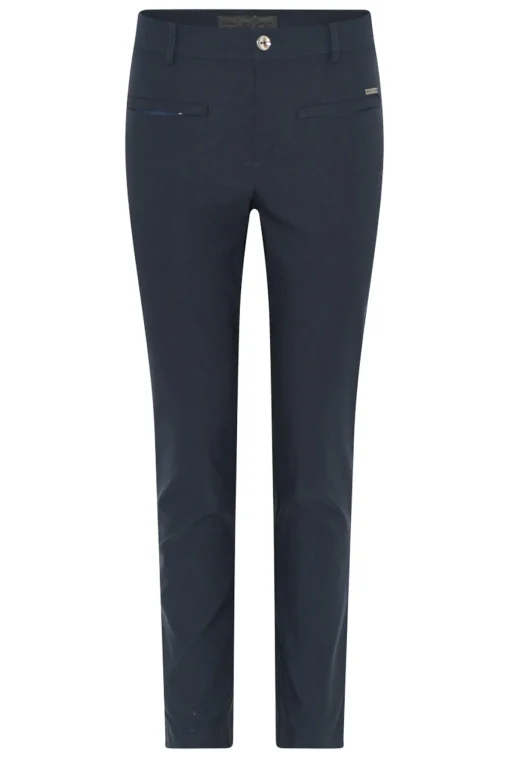 Lina 7/8 w. zip 657Navy Blue 6841/420