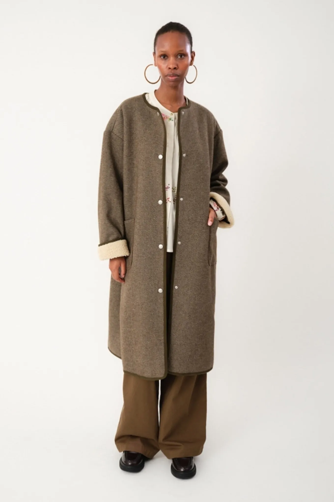 LockerbieLL Coat LS 87 Dark Mokka 254197000